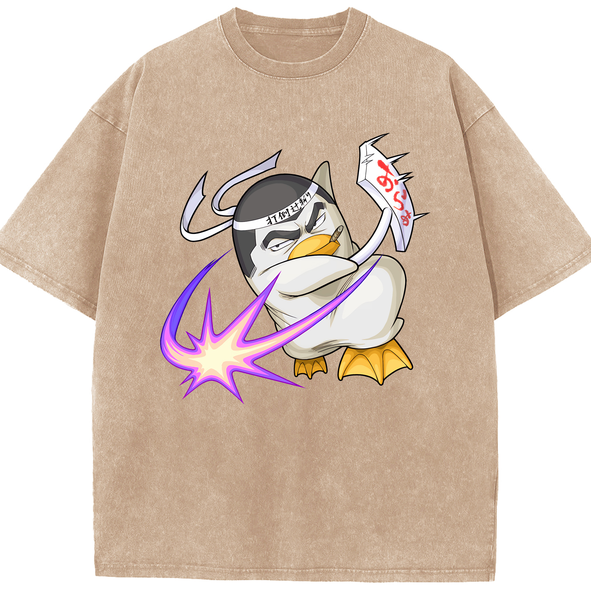 （画像用） ぎんたま 坂田銀時（さかたぎんとき） 神楽 志村新八（しむら しんぱち） GINTAMA Sakata Gintoki Kagura Shimura Shinpachi 綿100% ヴィンテージ風 半袖Tシャツ（フロントプリント）
