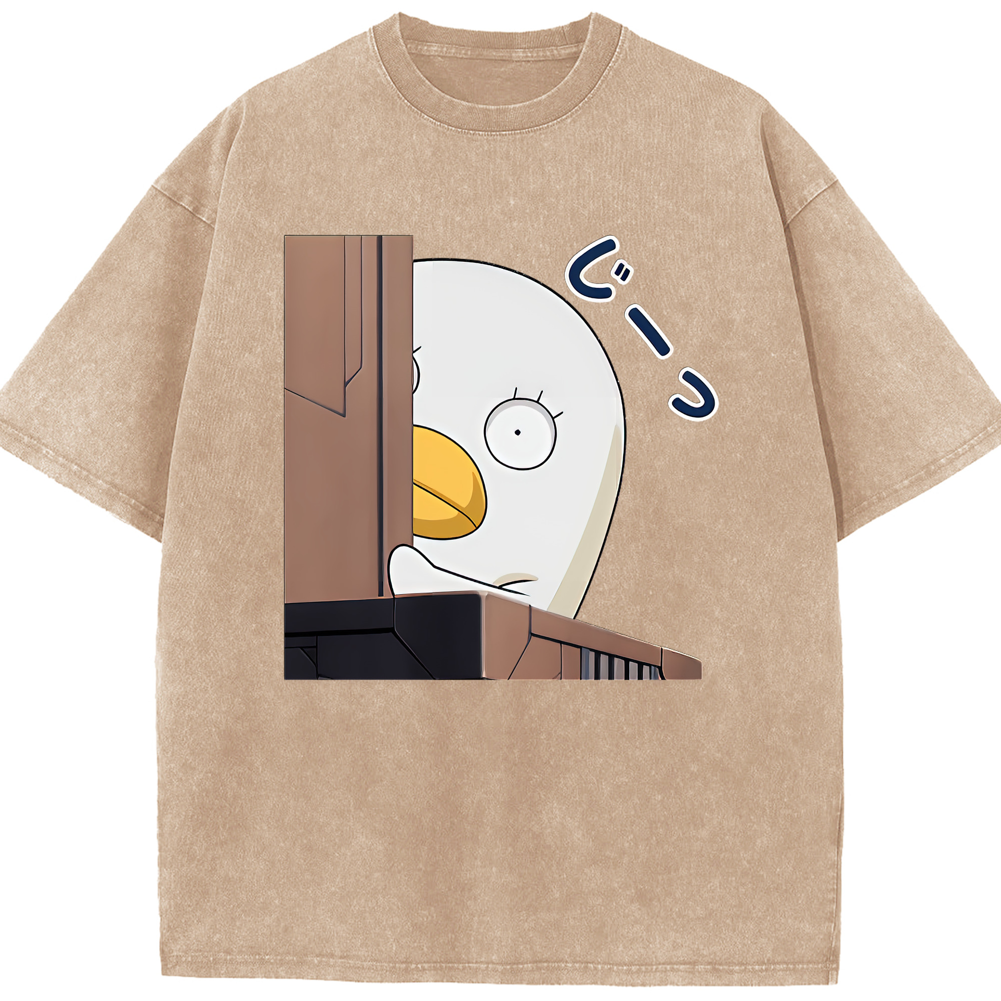 （画像用） ぎんたま 坂田銀時（さかたぎんとき） 神楽 志村新八（しむら しんぱち） GINTAMA Sakata Gintoki Kagura Shimura Shinpachi 綿100% ヴィンテージ風 半袖Tシャツ（フロントプリント）