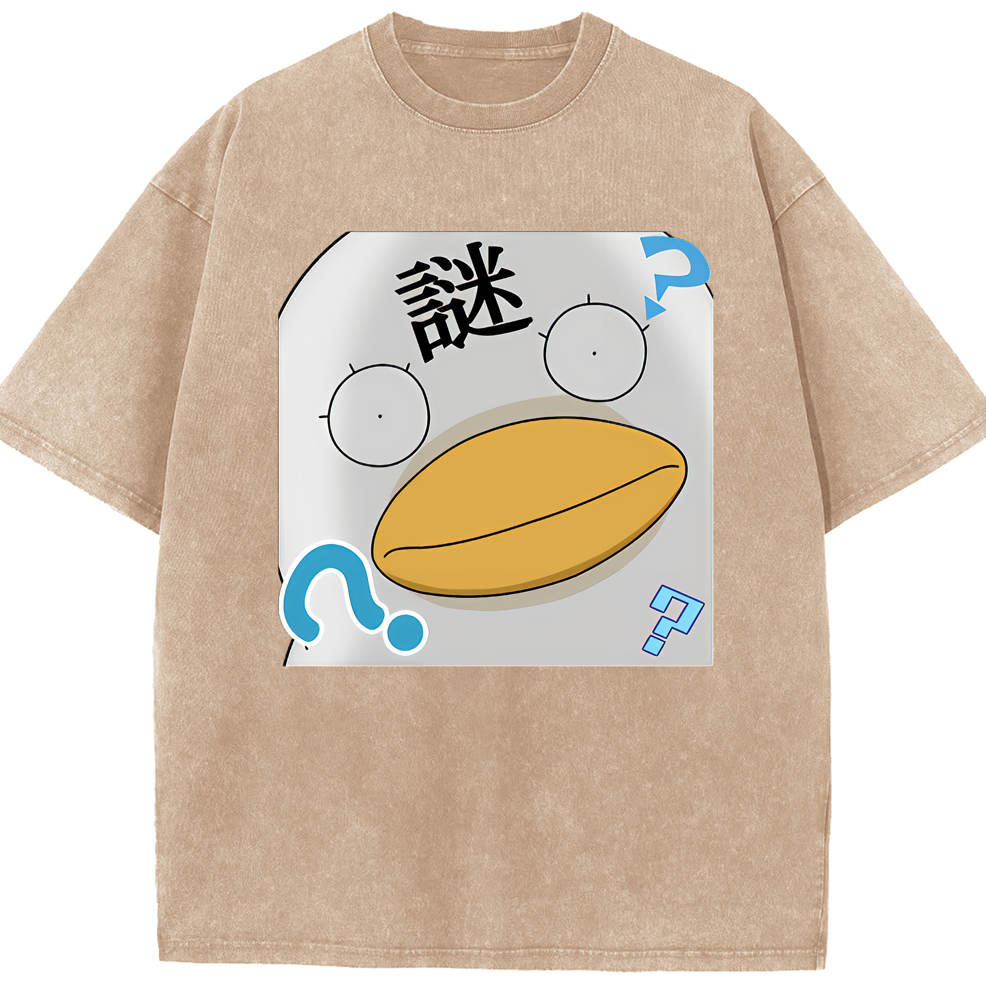 （画像用） ぎんたま 坂田銀時（さかたぎんとき） 神楽 志村新八（しむら しんぱち） GINTAMA Sakata Gintoki Kagura Shimura Shinpachi 綿100% ヴィンテージ風 半袖Tシャツ（フロントプリント）