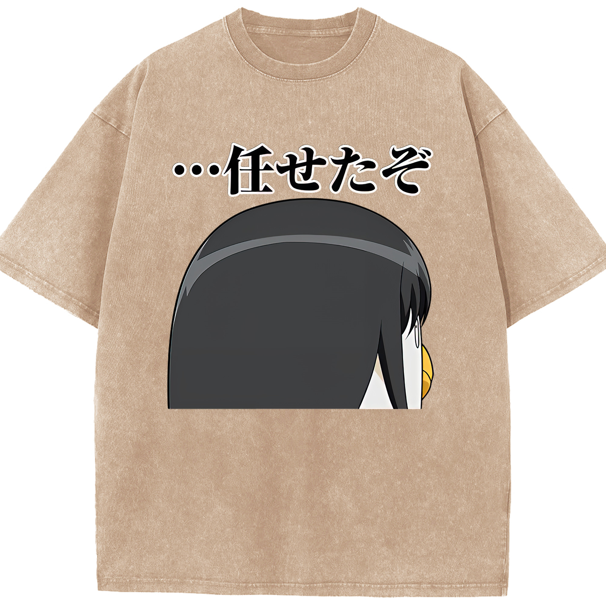 （画像用） ぎんたま 坂田銀時（さかたぎんとき） 神楽 志村新八（しむら しんぱち） GINTAMA Sakata Gintoki Kagura Shimura Shinpachi 綿100% ヴィンテージ風 半袖Tシャツ（フロントプリント）