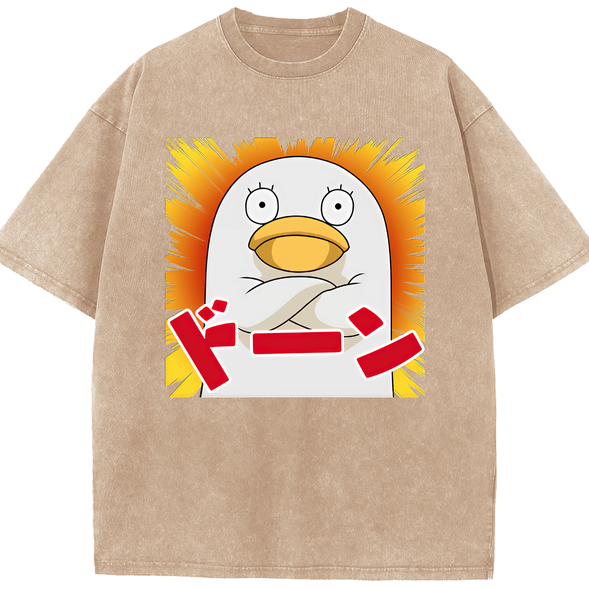 （画像用） ぎんたま 坂田銀時（さかたぎんとき） 神楽 志村新八（しむら しんぱち） GINTAMA Sakata Gintoki Kagura Shimura Shinpachi 綿100% ヴィンテージ風 半袖Tシャツ（フロントプリント）