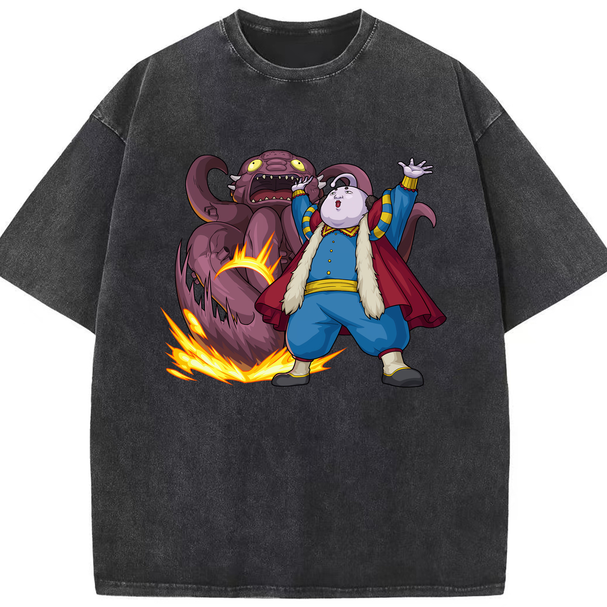 （画像用） ぎんたま 坂田銀時（さかたぎんとき） 神楽 志村新八（しむら しんぱち） GINTAMA Sakata Gintoki Kagura Shimura Shinpachi 綿100% ヴィンテージ風 半袖Tシャツ（フロントプリント）