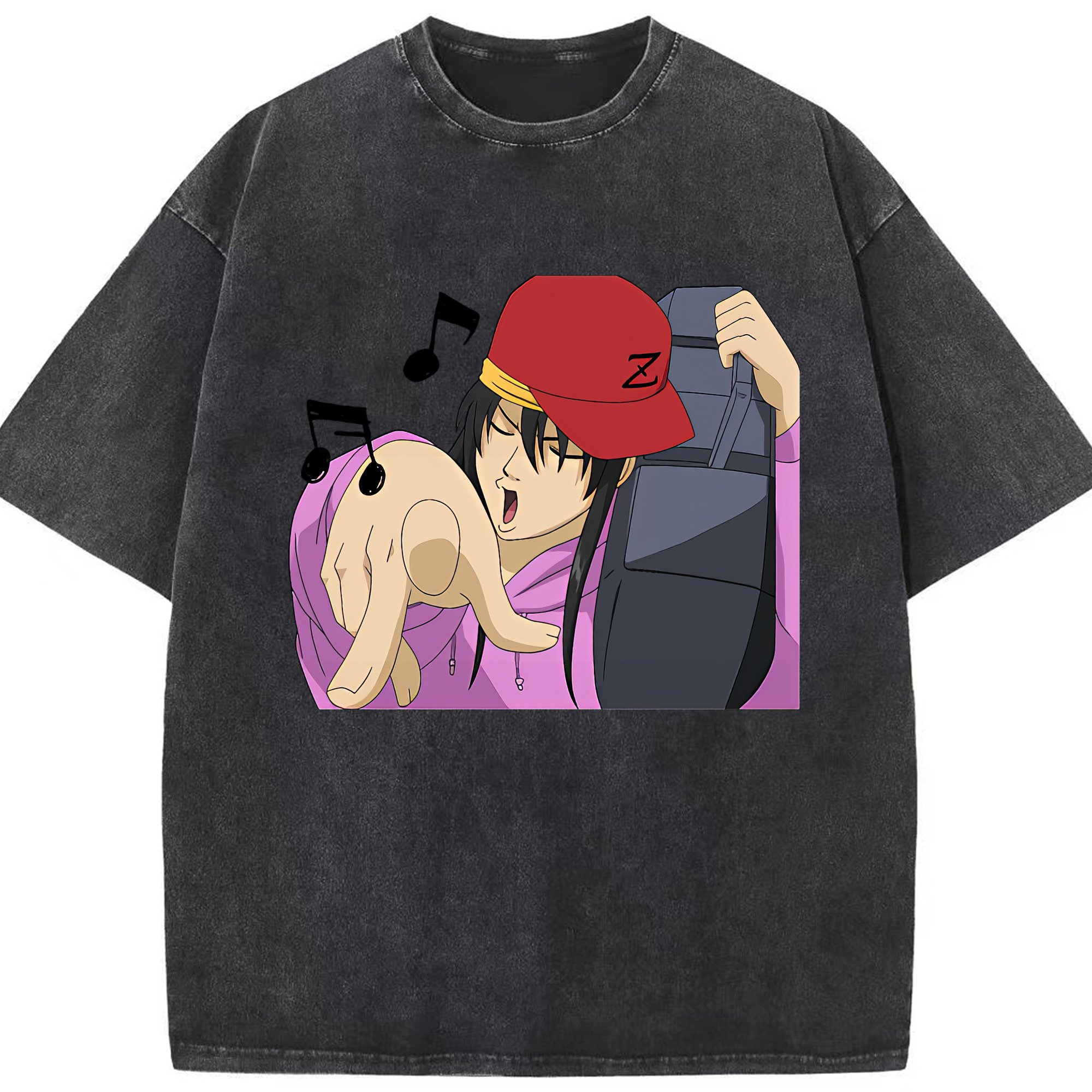 （画像用） ぎんたま 坂田銀時（さかたぎんとき） 神楽 志村新八（しむら しんぱち） GINTAMA Sakata Gintoki Kagura Shimura Shinpachi 綿100% ヴィンテージ風 半袖Tシャツ（フロントプリント）