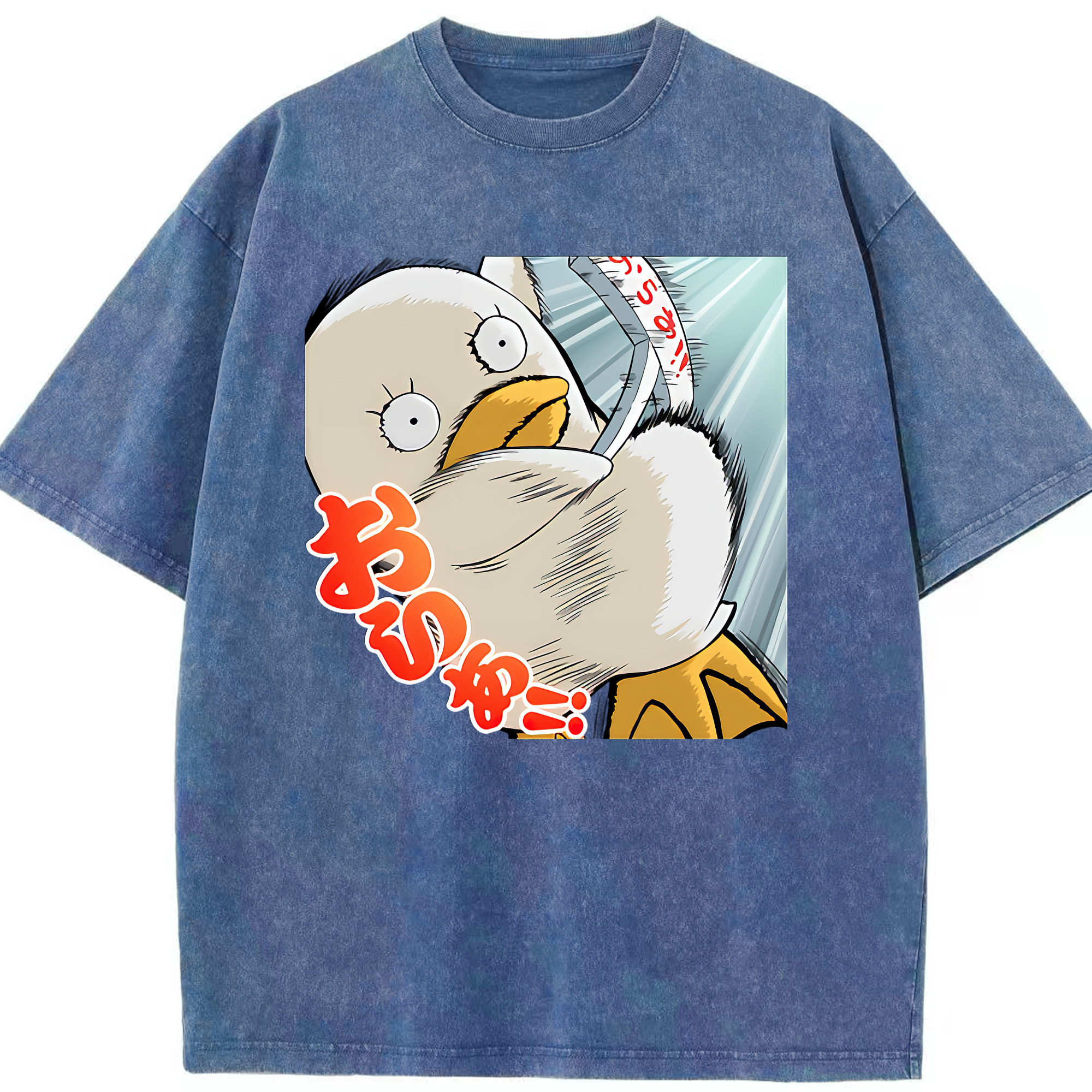 （画像用） ぎんたま 坂田銀時（さかたぎんとき） 神楽 志村新八（しむら しんぱち） GINTAMA Sakata Gintoki Kagura Shimura Shinpachi 綿100% ヴィンテージ風 半袖Tシャツ（フロントプリント）