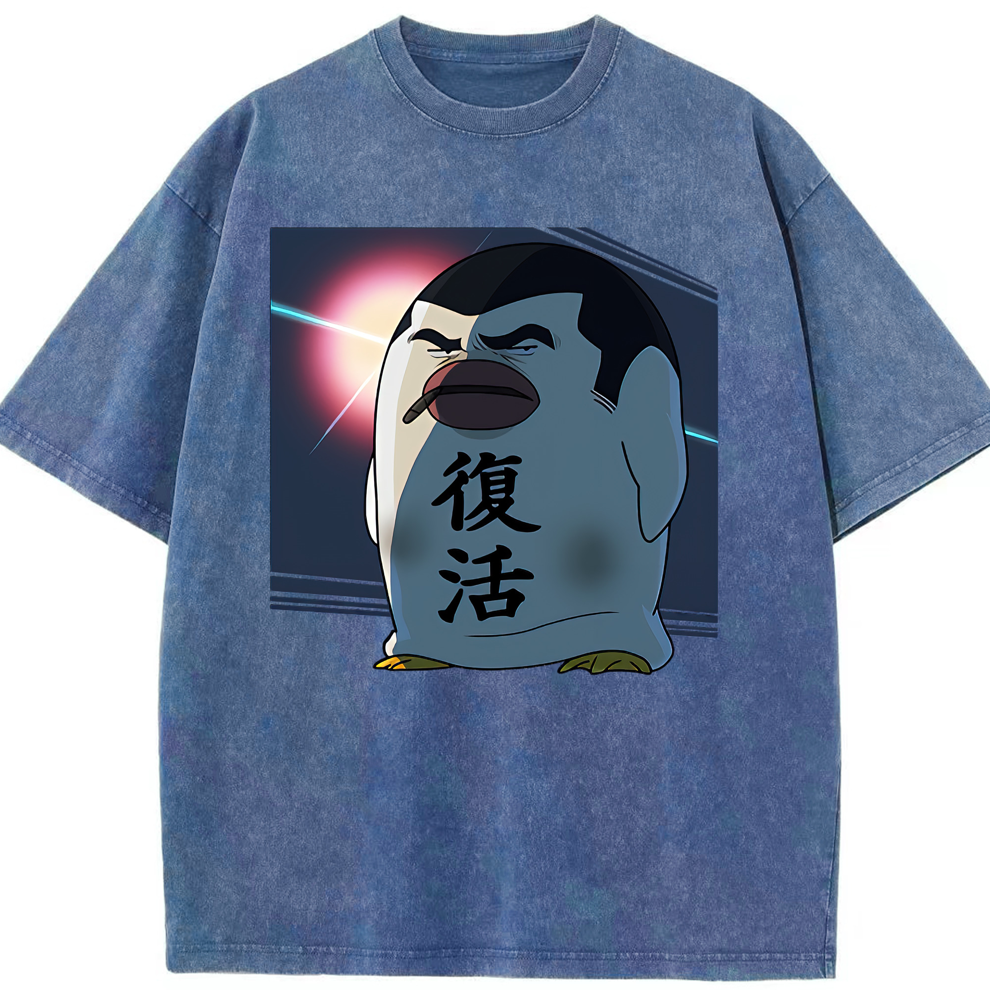 （画像用） ぎんたま 坂田銀時（さかたぎんとき） 神楽 志村新八（しむら しんぱち） GINTAMA Sakata Gintoki Kagura Shimura Shinpachi 綿100% ヴィンテージ風 半袖Tシャツ（フロントプリント）