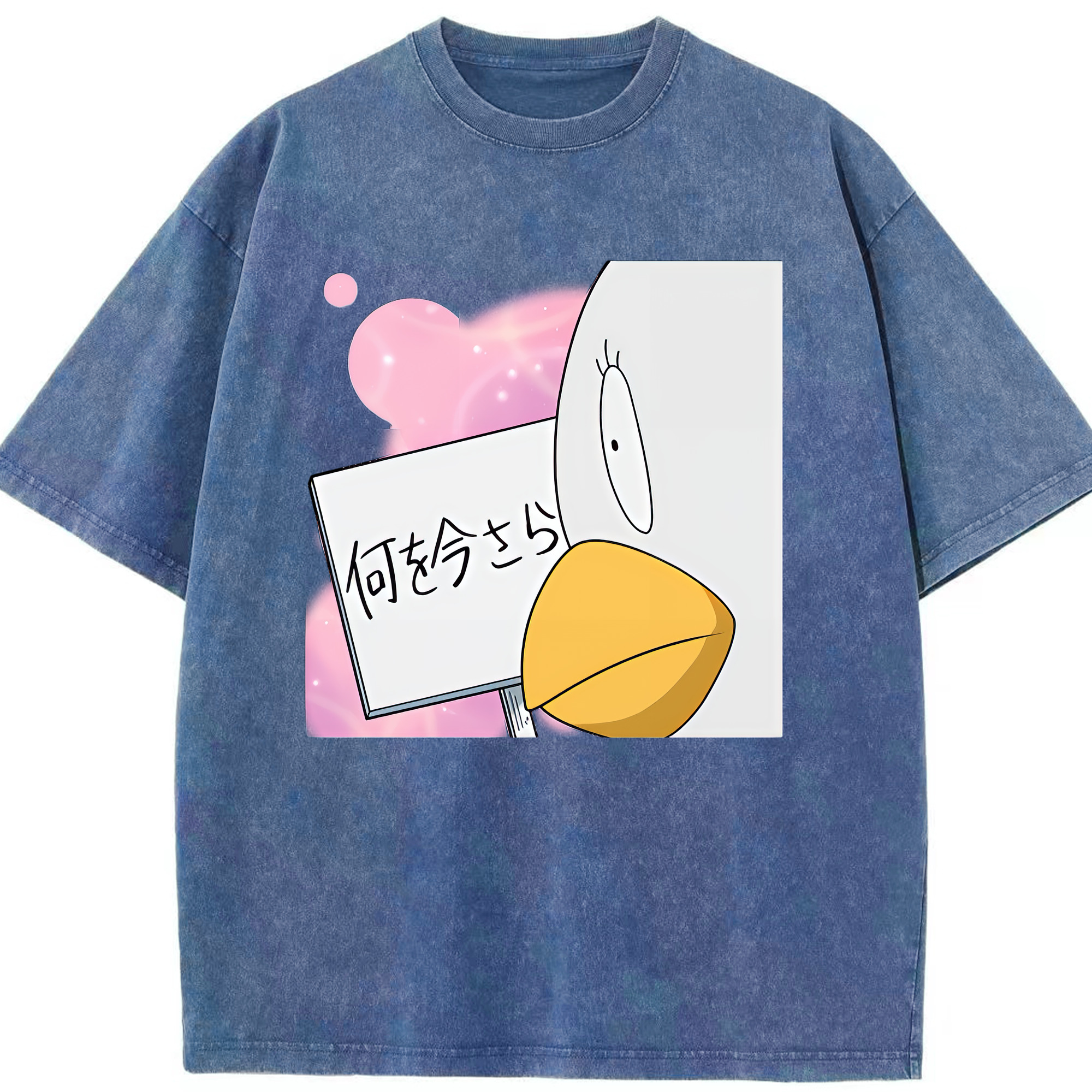（画像用） ぎんたま 坂田銀時（さかたぎんとき） 神楽 志村新八（しむら しんぱち） GINTAMA Sakata Gintoki Kagura Shimura Shinpachi 綿100% ヴィンテージ風 半袖Tシャツ（フロントプリント）