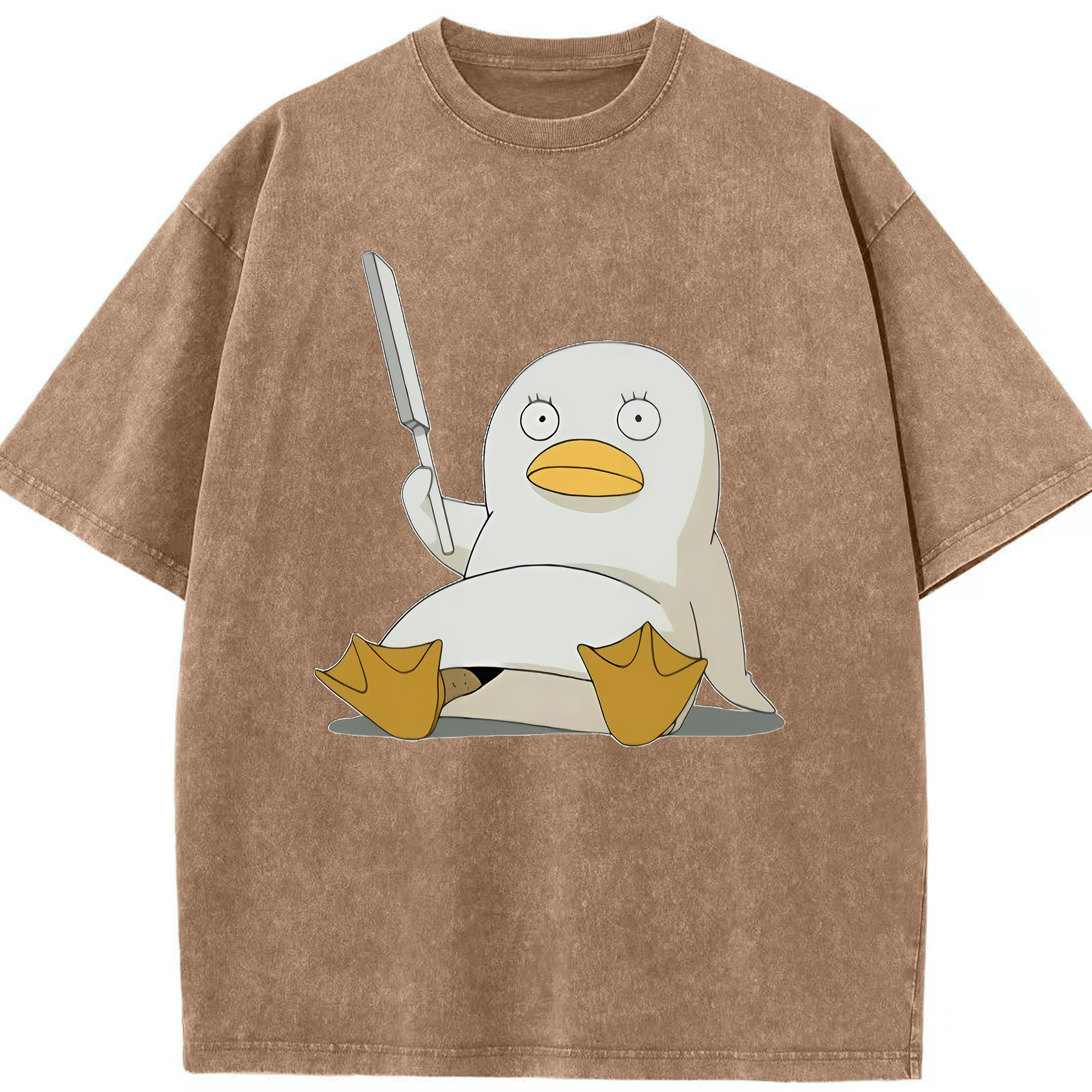 （画像用） ぎんたま 坂田銀時（さかたぎんとき） 神楽 志村新八（しむら しんぱち） GINTAMA Sakata Gintoki Kagura Shimura Shinpachi 綿100% ヴィンテージ風 半袖Tシャツ（フロントプリント）