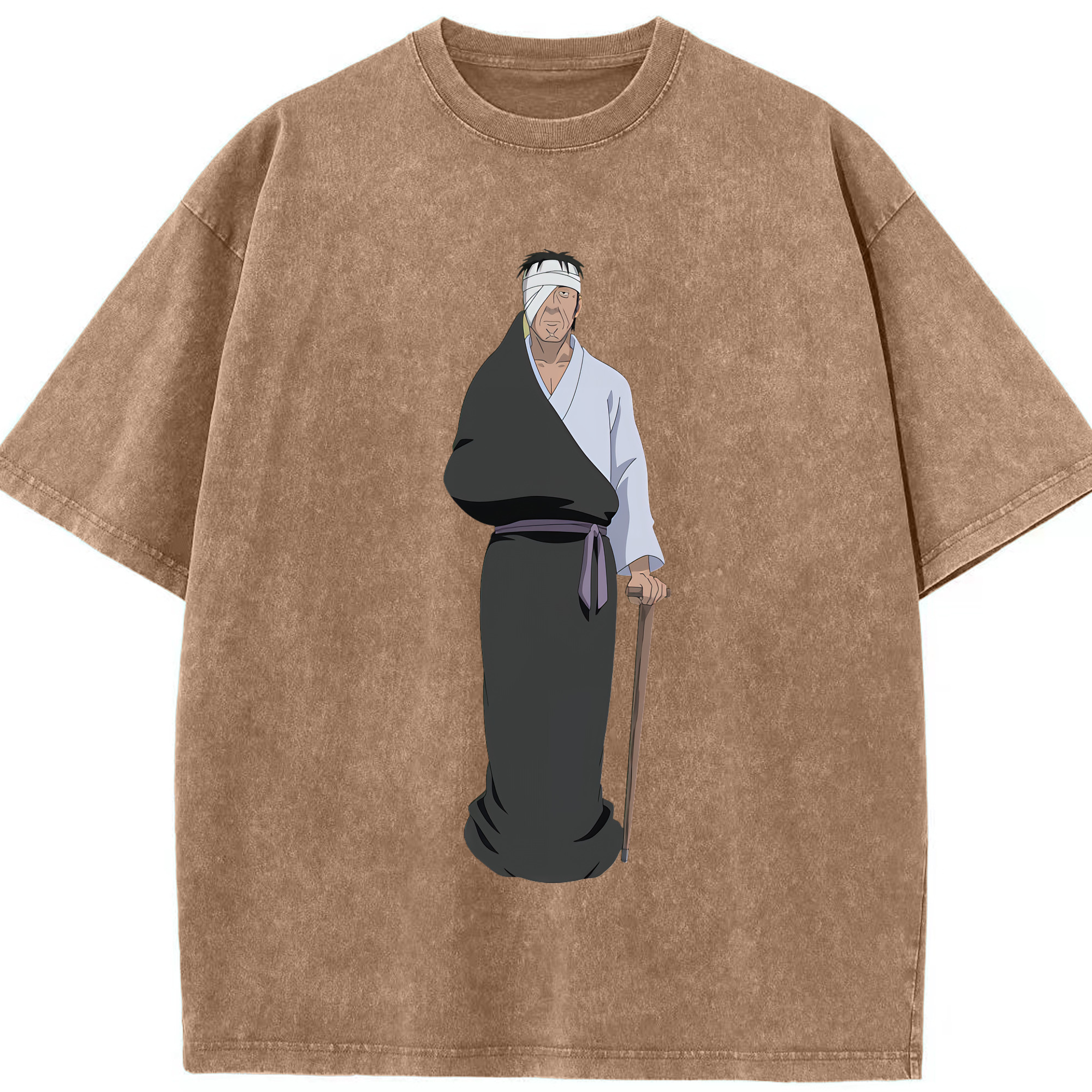 （画像用） ぎんたま 坂田銀時（さかたぎんとき） 神楽 志村新八（しむら しんぱち） GINTAMA Sakata Gintoki Kagura Shimura Shinpachi 綿100% ヴィンテージ風 半袖Tシャツ（フロントプリント）