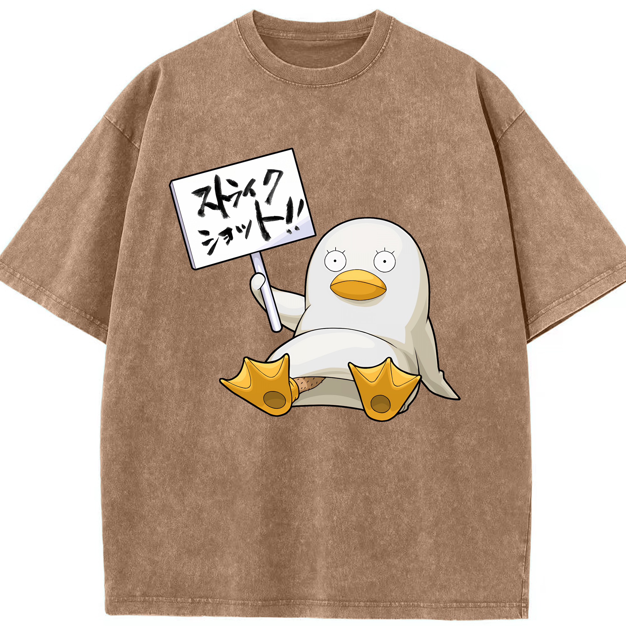（画像用） ぎんたま 坂田銀時（さかたぎんとき） 神楽 志村新八（しむら しんぱち） GINTAMA Sakata Gintoki Kagura Shimura Shinpachi 綿100% ヴィンテージ風 半袖Tシャツ（フロントプリント）
