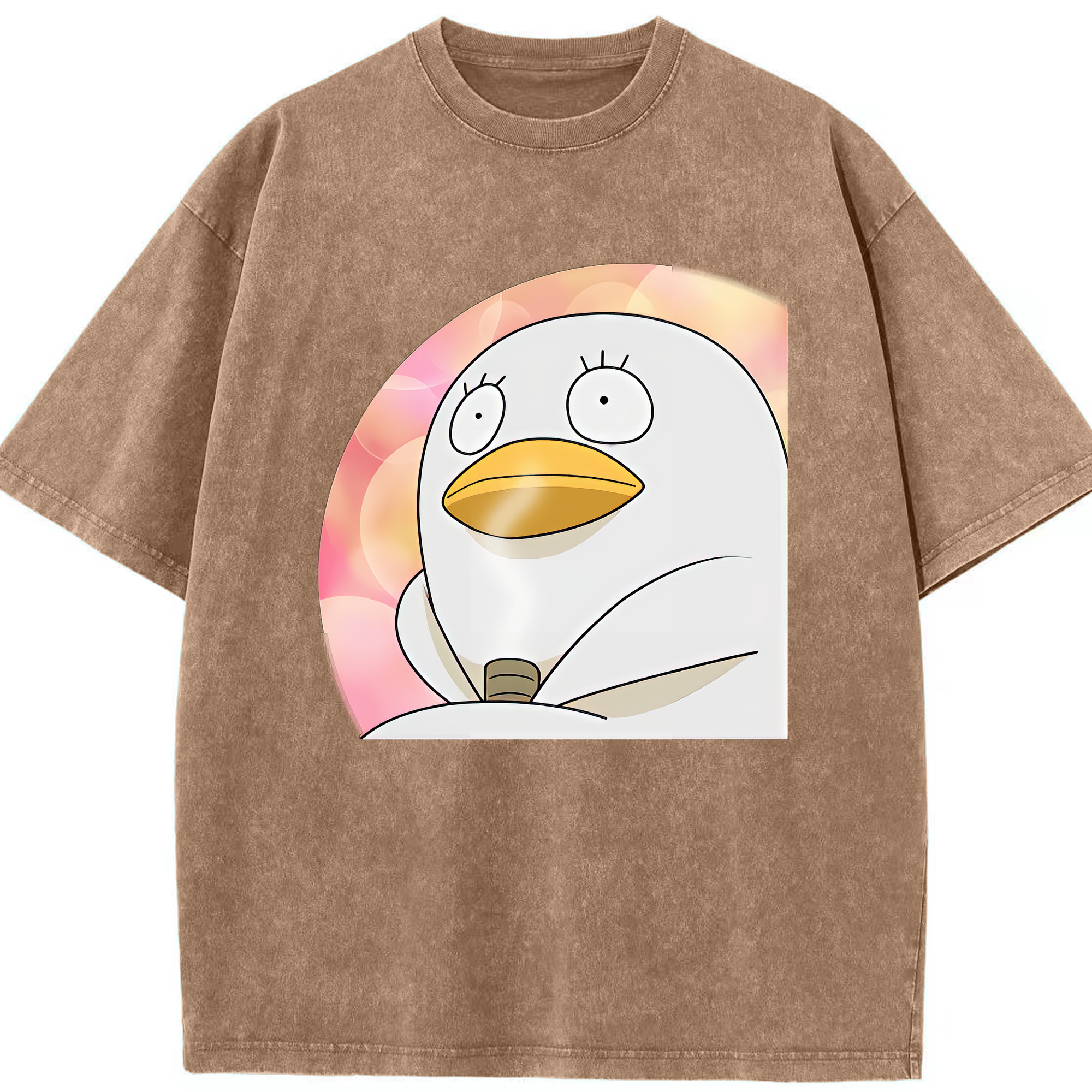 （画像用） ぎんたま 坂田銀時（さかたぎんとき） 神楽 志村新八（しむら しんぱち） GINTAMA Sakata Gintoki Kagura Shimura Shinpachi 綿100% ヴィンテージ風 半袖Tシャツ（フロントプリント）