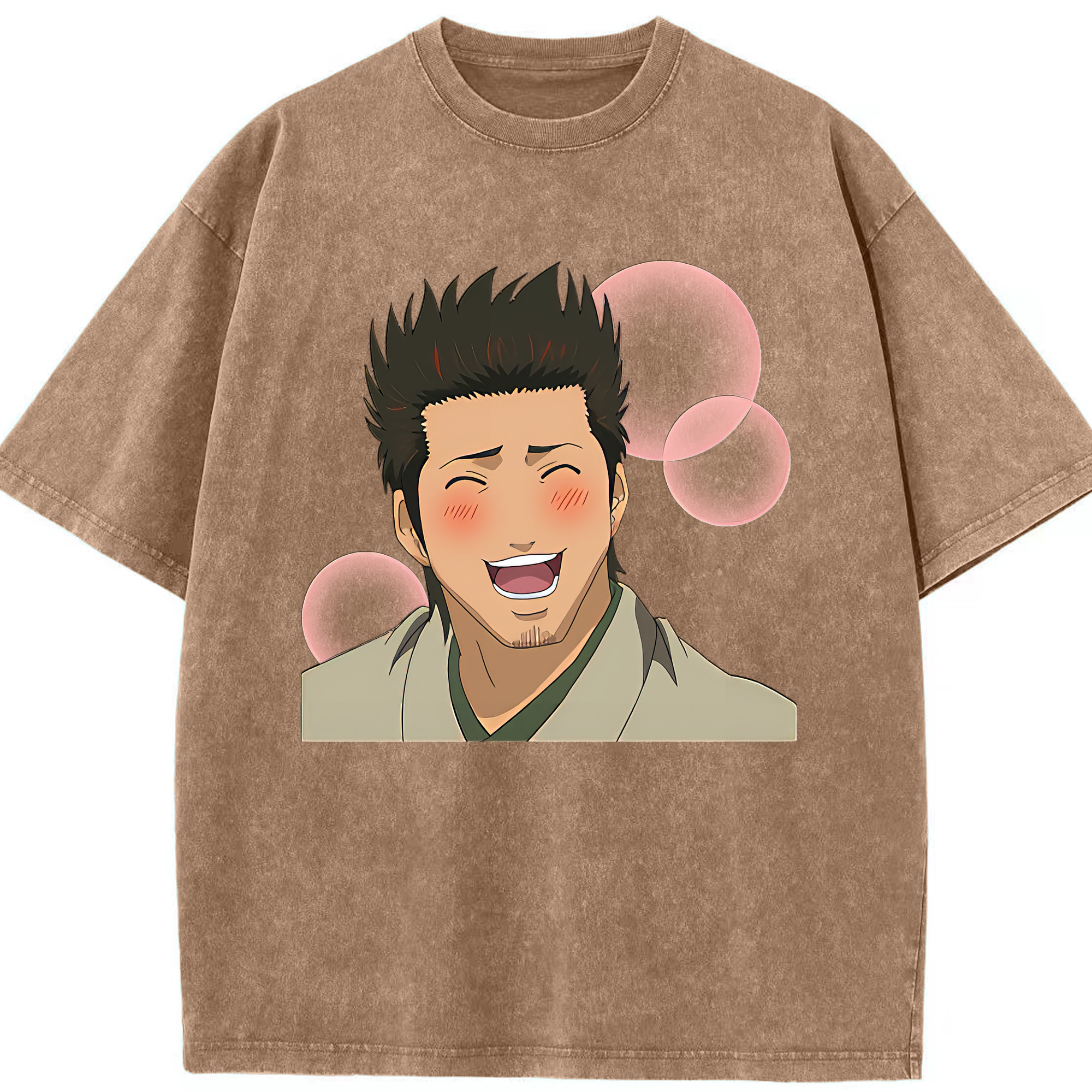 （画像用） ぎんたま 坂田銀時（さかたぎんとき） 神楽 志村新八（しむら しんぱち） GINTAMA Sakata Gintoki Kagura Shimura Shinpachi 綿100% ヴィンテージ風 半袖Tシャツ（フロントプリント）