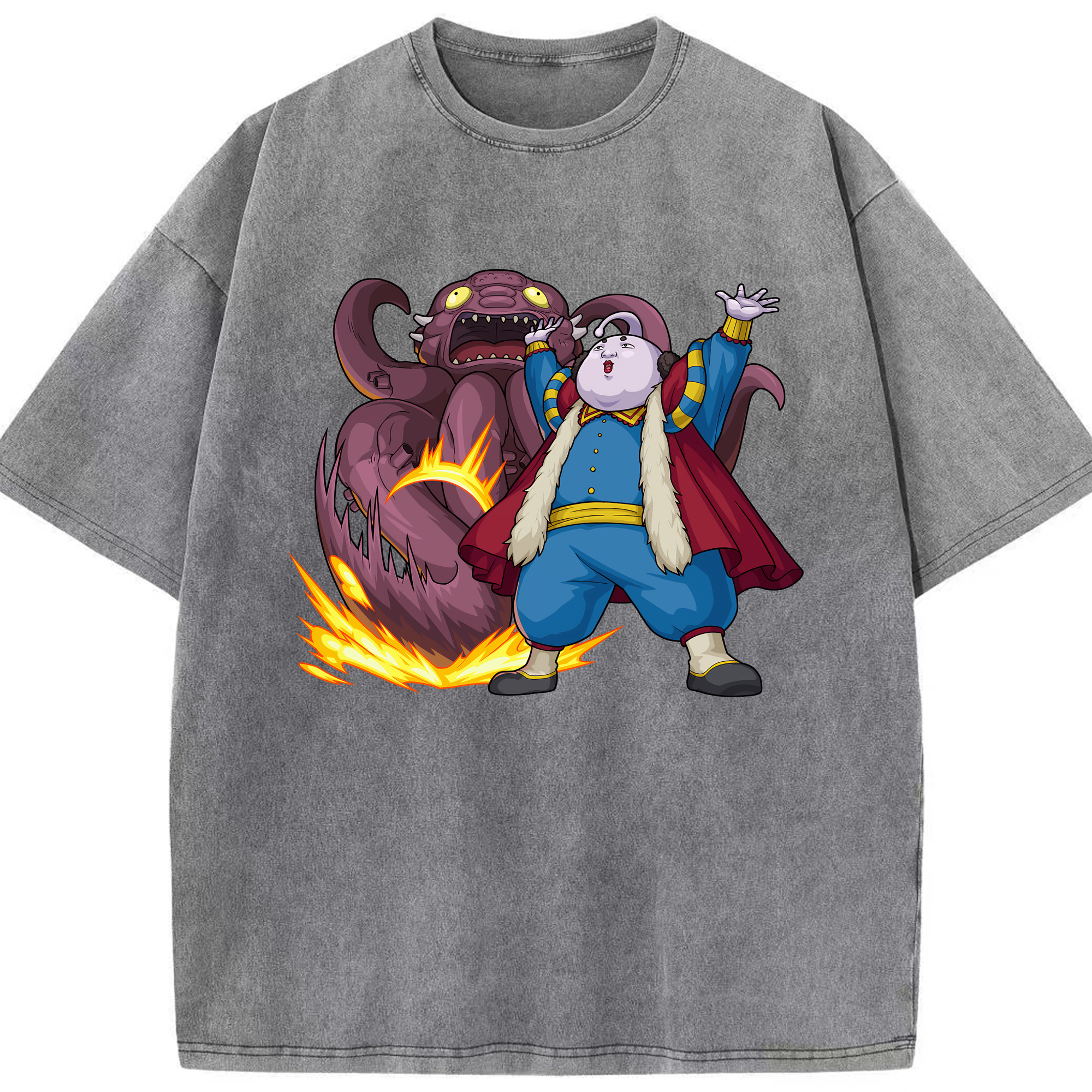（画像用） ぎんたま 坂田銀時（さかたぎんとき） 神楽 志村新八（しむら しんぱち） GINTAMA Sakata Gintoki Kagura Shimura Shinpachi 綿100% ヴィンテージ風 半袖Tシャツ（フロントプリント）