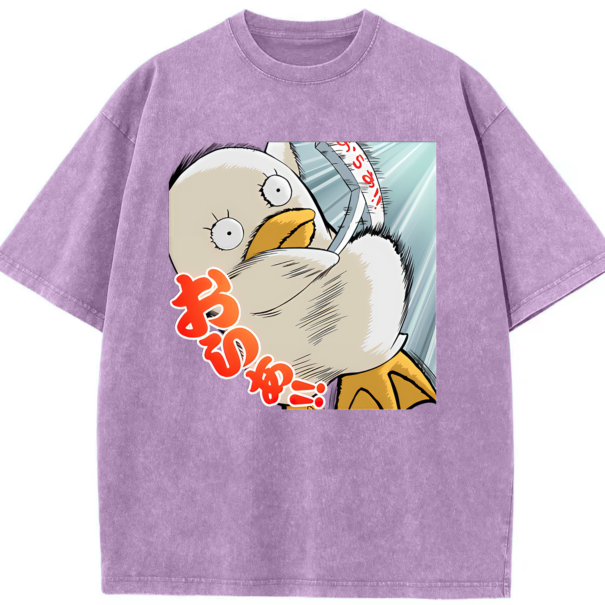 （画像用） ぎんたま 坂田銀時（さかたぎんとき） 神楽 志村新八（しむら しんぱち） GINTAMA Sakata Gintoki Kagura Shimura Shinpachi 綿100% ヴィンテージ風 半袖Tシャツ（フロントプリント）