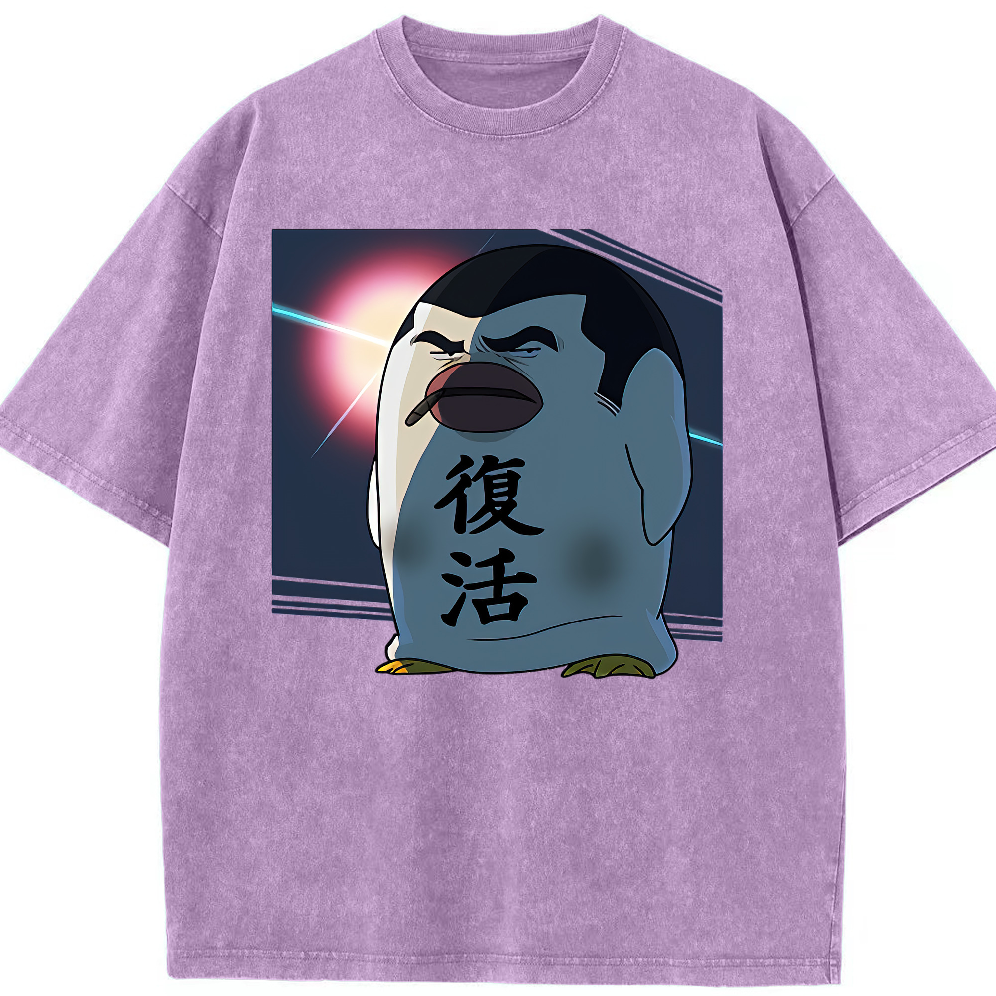 （画像用） ぎんたま 坂田銀時（さかたぎんとき） 神楽 志村新八（しむら しんぱち） GINTAMA Sakata Gintoki Kagura Shimura Shinpachi 綿100% ヴィンテージ風 半袖Tシャツ（フロントプリント）