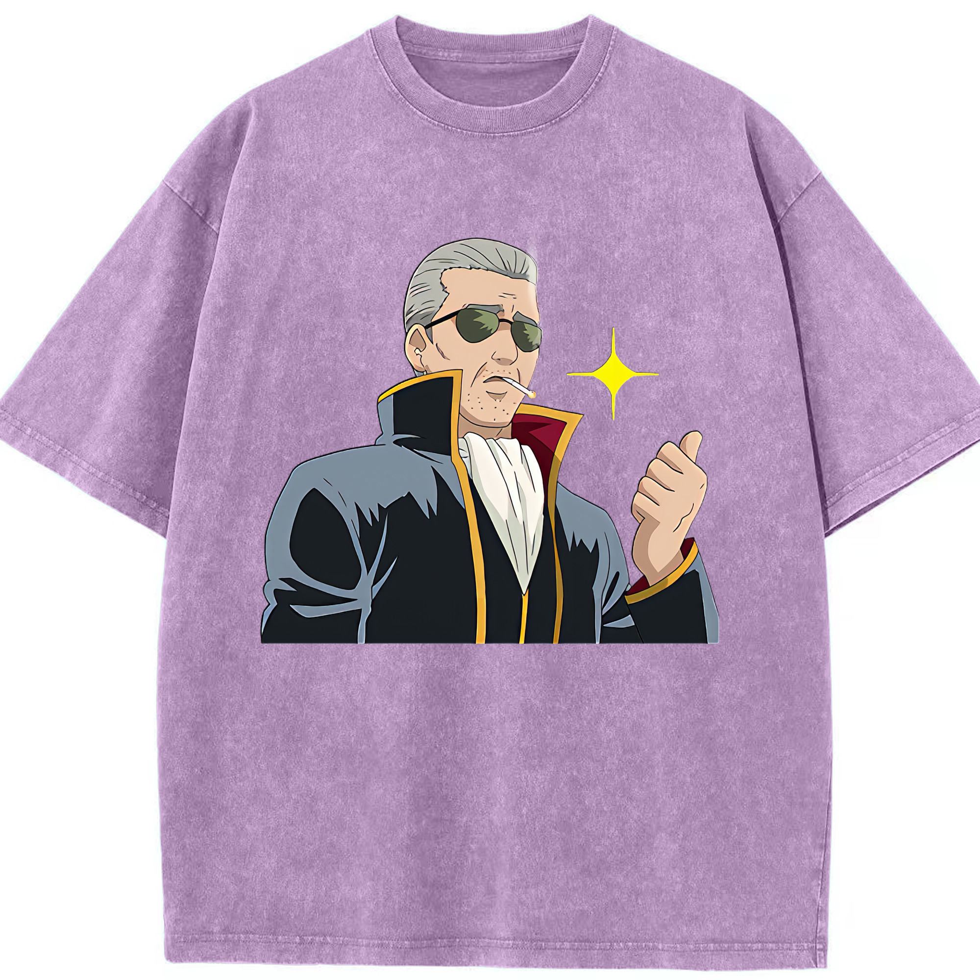 （画像用） ぎんたま 坂田銀時（さかたぎんとき） 神楽 志村新八（しむら しんぱち） GINTAMA Sakata Gintoki Kagura Shimura Shinpachi 綿100% ヴィンテージ風 半袖Tシャツ（フロントプリント）