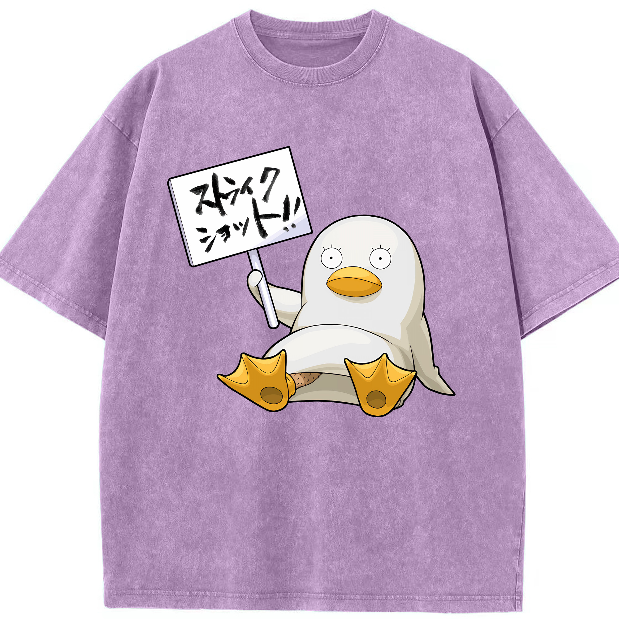 （画像用） ぎんたま 坂田銀時（さかたぎんとき） 神楽 志村新八（しむら しんぱち） GINTAMA Sakata Gintoki Kagura Shimura Shinpachi 綿100% ヴィンテージ風 半袖Tシャツ（フロントプリント）