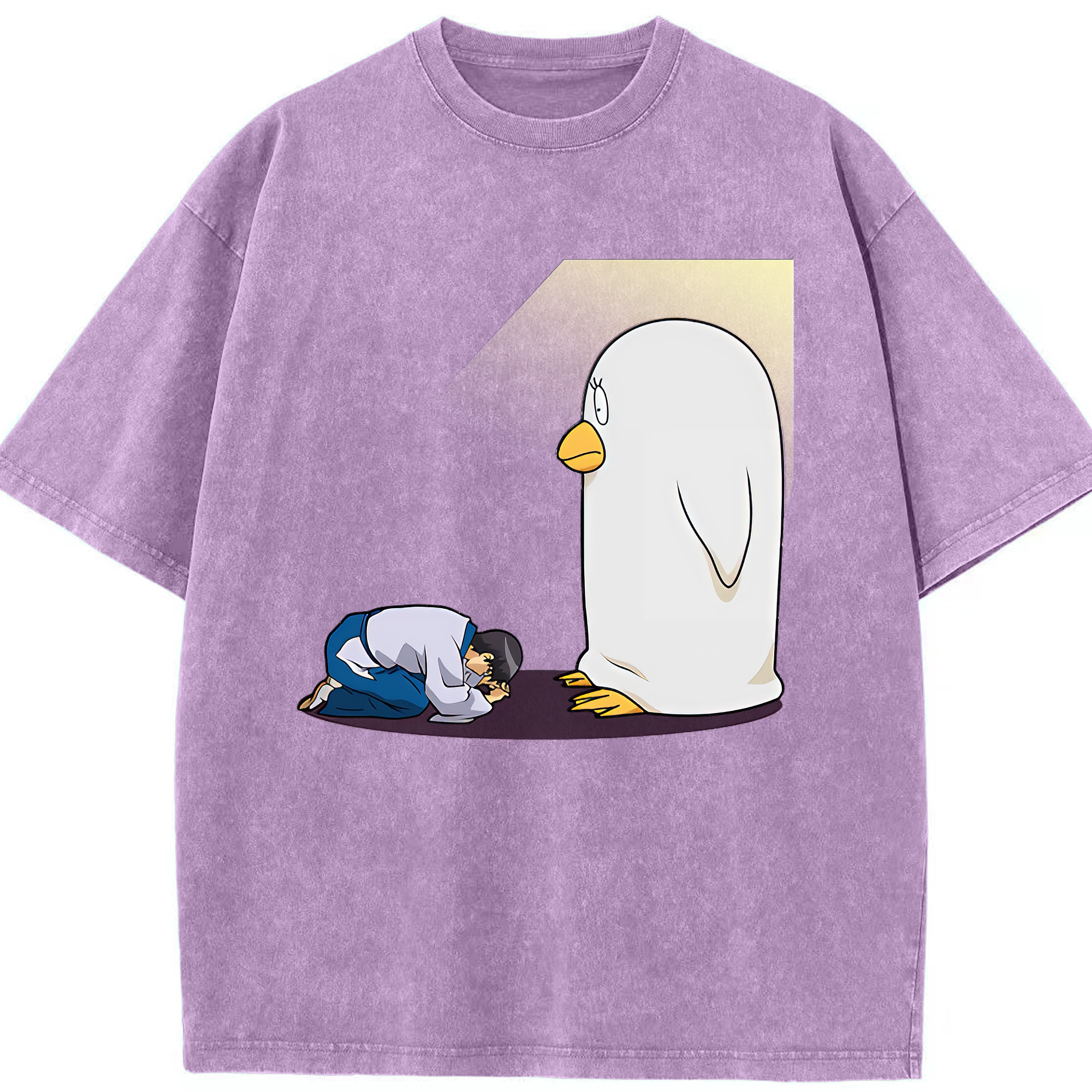 （画像用） ぎんたま 坂田銀時（さかたぎんとき） 神楽 志村新八（しむら しんぱち） GINTAMA Sakata Gintoki Kagura Shimura Shinpachi 綿100% ヴィンテージ風 半袖Tシャツ（フロントプリント）