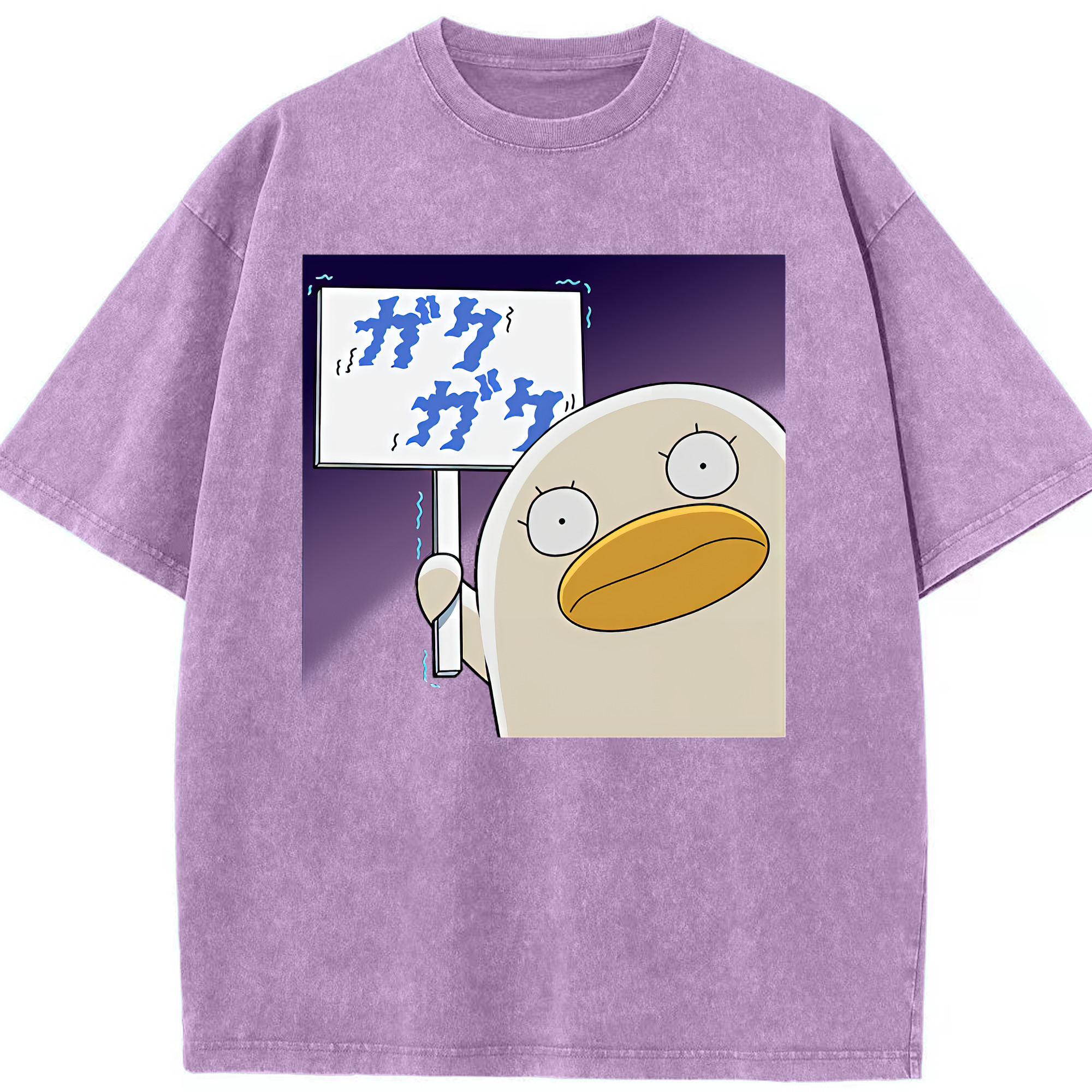 （画像用） ぎんたま 坂田銀時（さかたぎんとき） 神楽 志村新八（しむら しんぱち） GINTAMA Sakata Gintoki Kagura Shimura Shinpachi 綿100% ヴィンテージ風 半袖Tシャツ（フロントプリント）