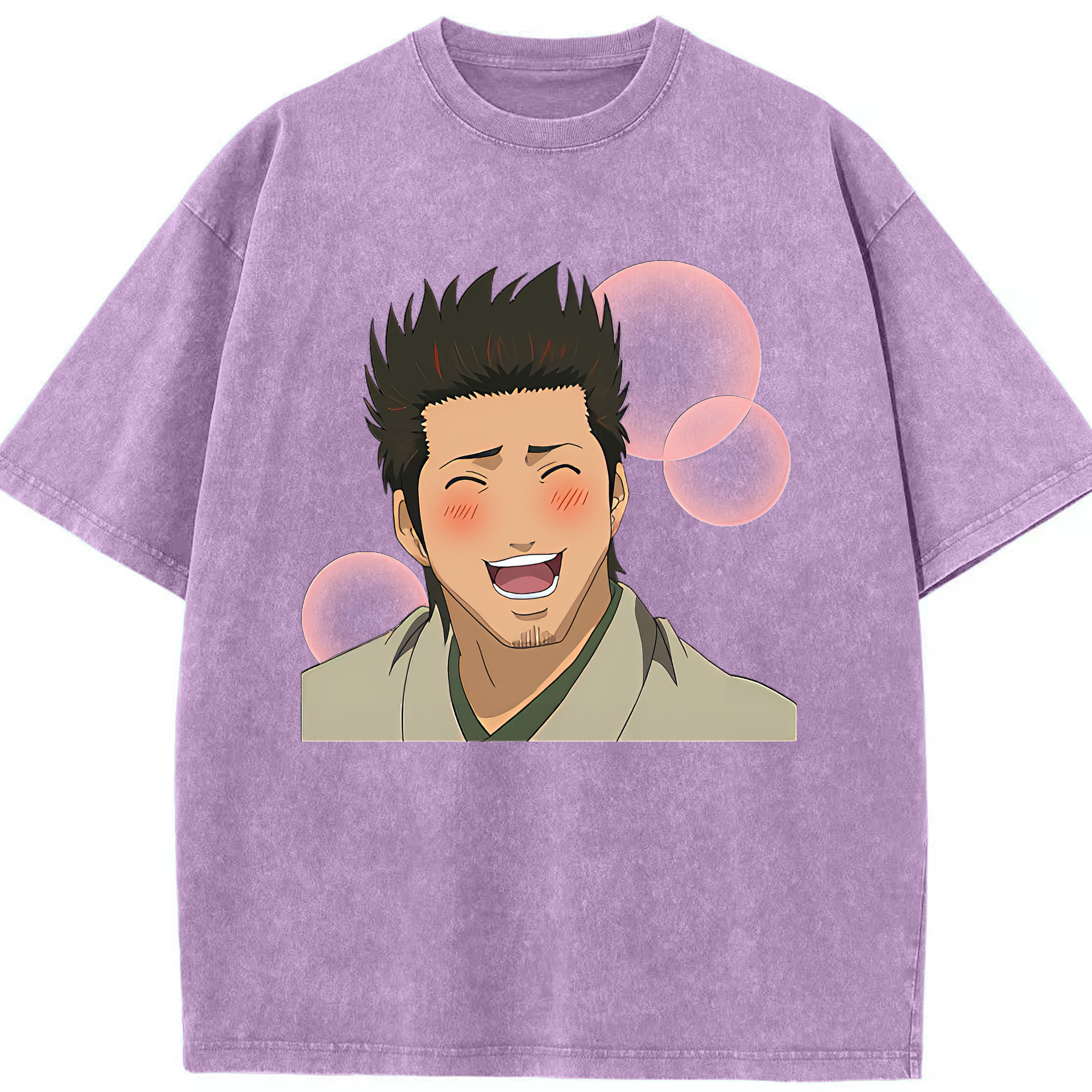 （画像用） ぎんたま 坂田銀時（さかたぎんとき） 神楽 志村新八（しむら しんぱち） GINTAMA Sakata Gintoki Kagura Shimura Shinpachi 綿100% ヴィンテージ風 半袖Tシャツ（フロントプリント）