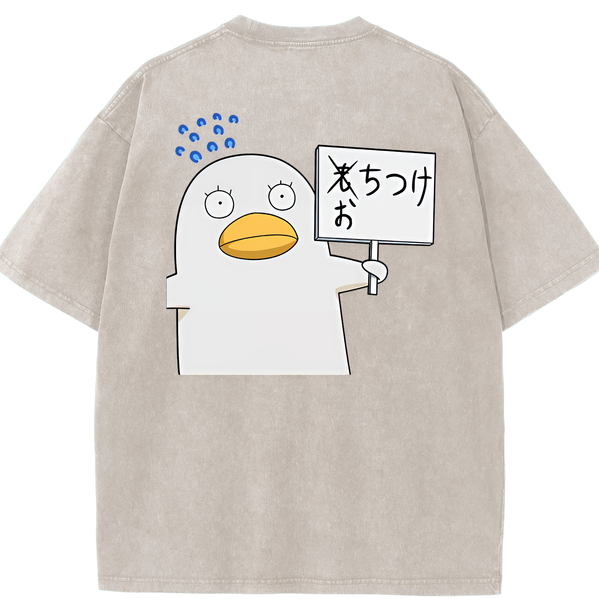 （画像用） ぎんたま 坂田銀時（さかたぎんとき） 神楽 志村新八（しむら しんぱち） GINTAMA Sakata Gintoki Kagura Shimura Shinpachi 綿100% ヴィンテージ風 半袖Tシャツ（背面プリント）