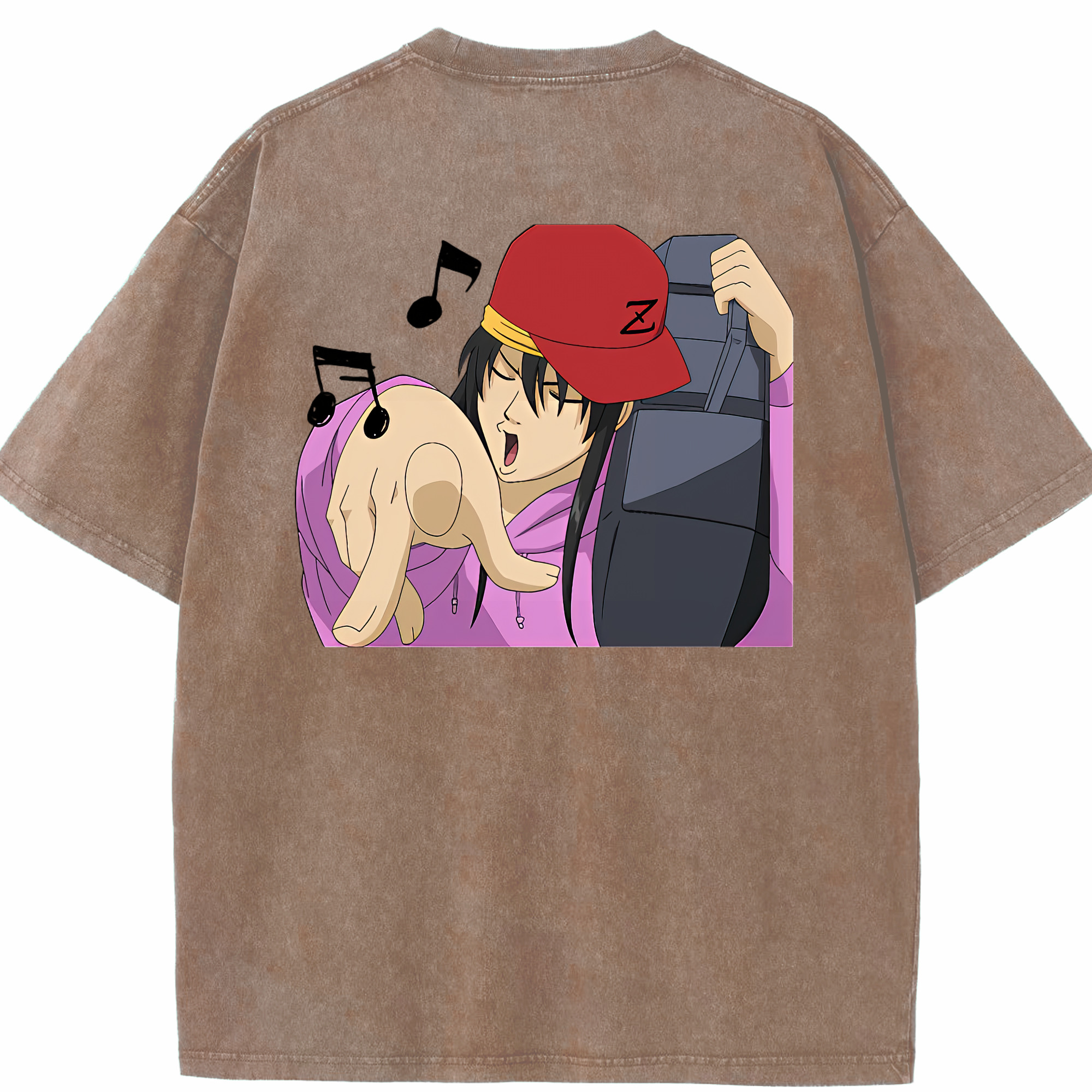 （画像用） ぎんたま 坂田銀時（さかたぎんとき） 神楽 志村新八（しむら しんぱち） GINTAMA Sakata Gintoki Kagura Shimura Shinpachi 綿100% ヴィンテージ風 半袖Tシャツ（背面プリント）