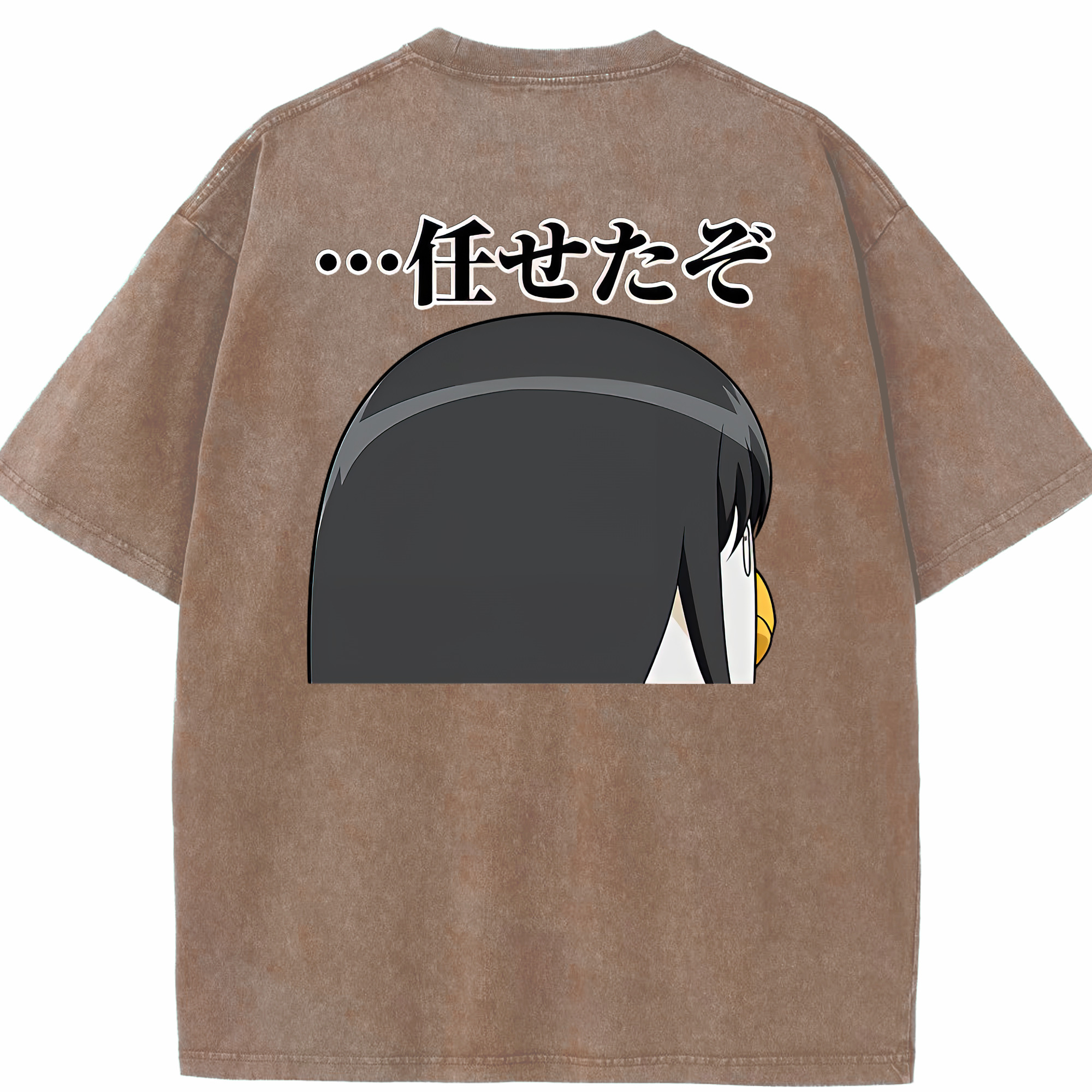 （画像用） ぎんたま 坂田銀時（さかたぎんとき） 神楽 志村新八（しむら しんぱち） GINTAMA Sakata Gintoki Kagura Shimura Shinpachi 綿100% ヴィンテージ風 半袖Tシャツ（背面プリント）