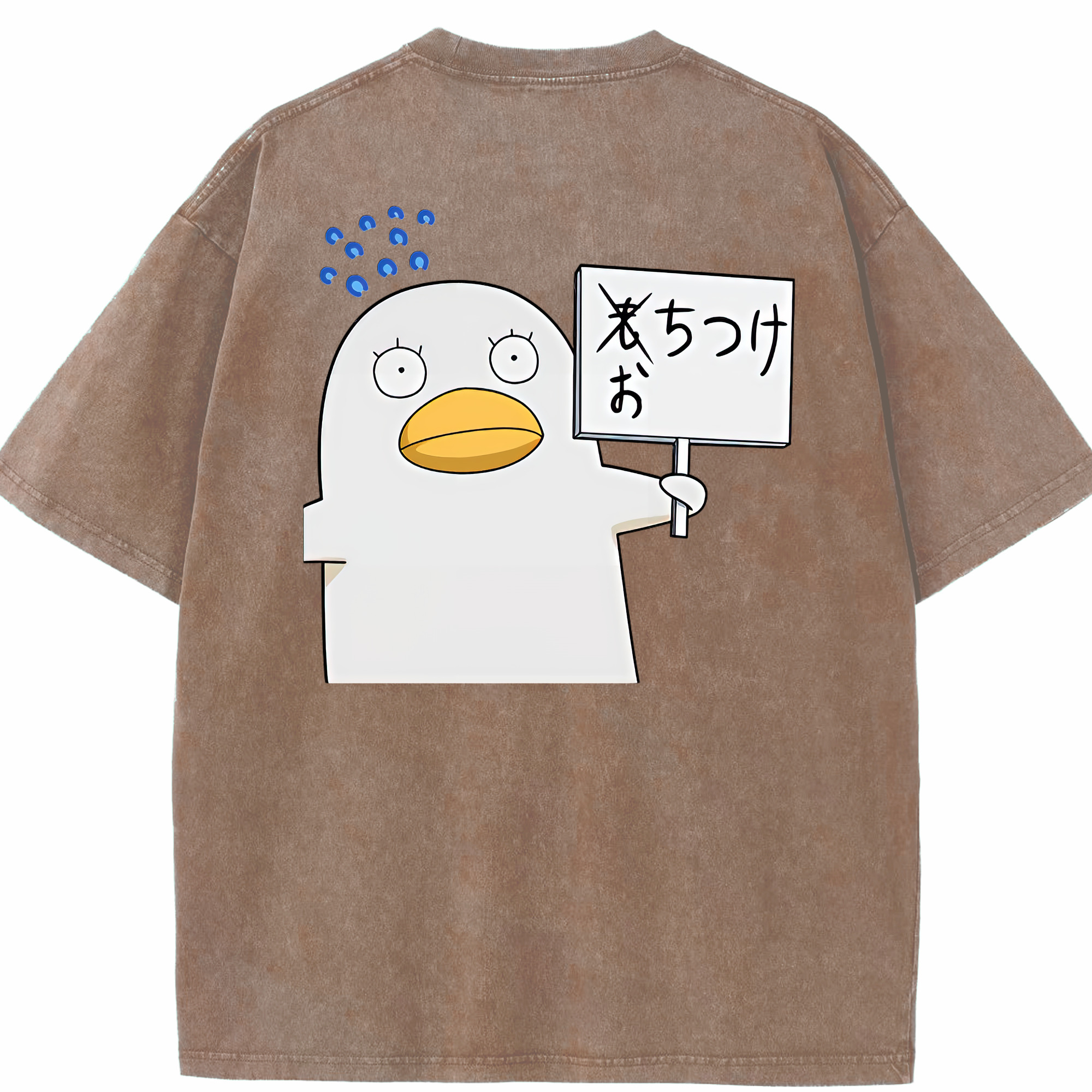 （画像用） ぎんたま 坂田銀時（さかたぎんとき） 神楽 志村新八（しむら しんぱち） GINTAMA Sakata Gintoki Kagura Shimura Shinpachi 綿100% ヴィンテージ風 半袖Tシャツ（背面プリント）