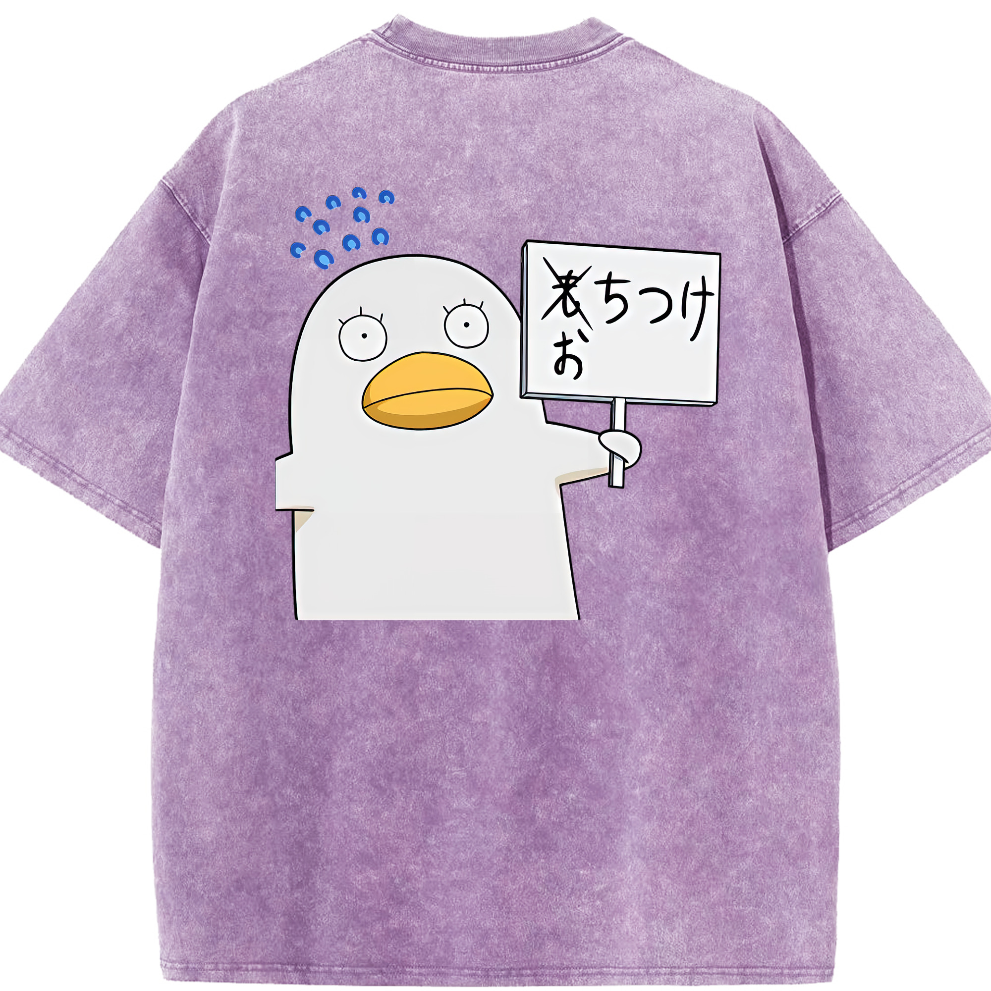 （画像用） ぎんたま 坂田銀時（さかたぎんとき） 神楽 志村新八（しむら しんぱち） GINTAMA Sakata Gintoki Kagura Shimura Shinpachi 綿100% ヴィンテージ風 半袖Tシャツ（背面プリント）