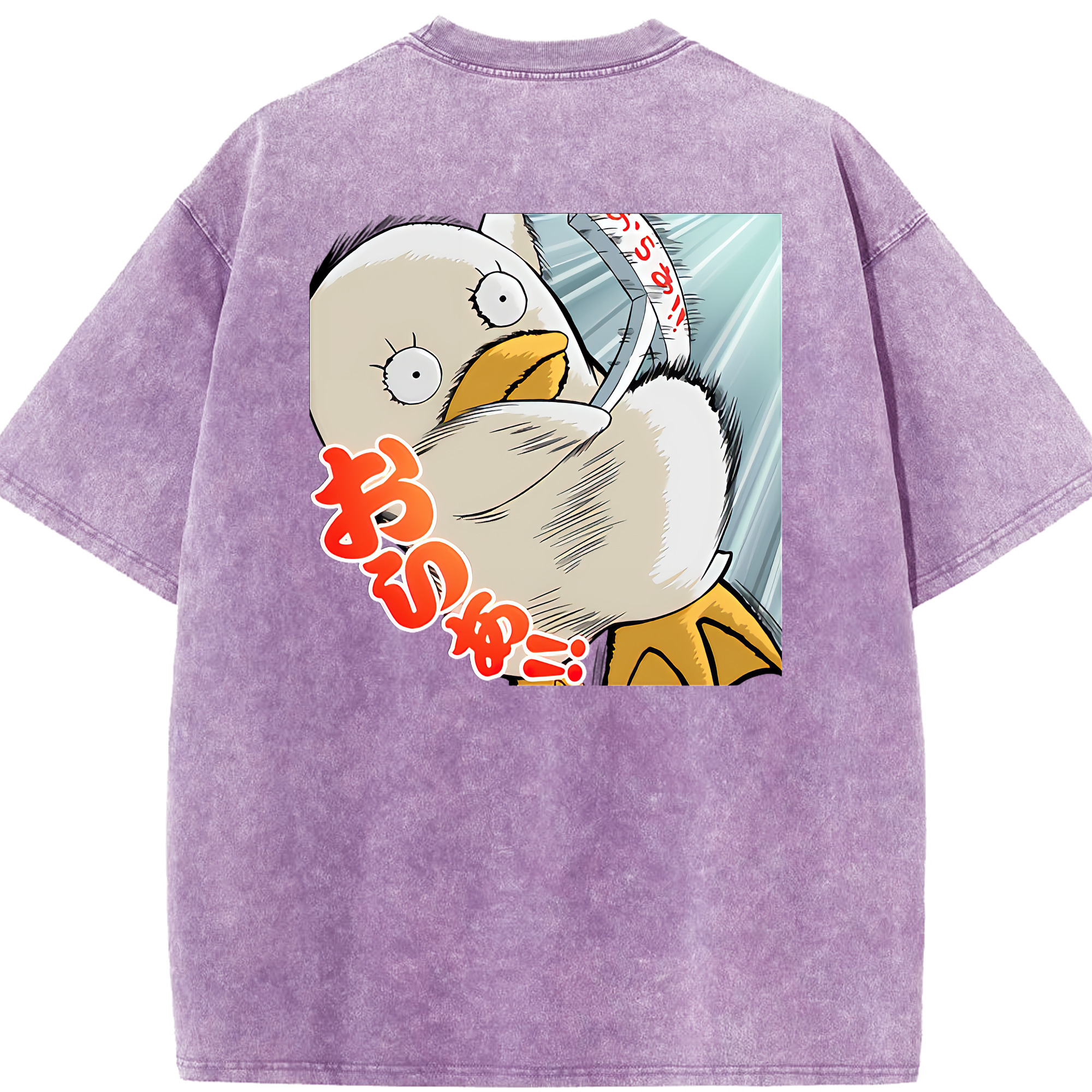 （画像用） ぎんたま 坂田銀時（さかたぎんとき） 神楽 志村新八（しむら しんぱち） GINTAMA Sakata Gintoki Kagura Shimura Shinpachi 綿100% ヴィンテージ風 半袖Tシャツ（背面プリント）