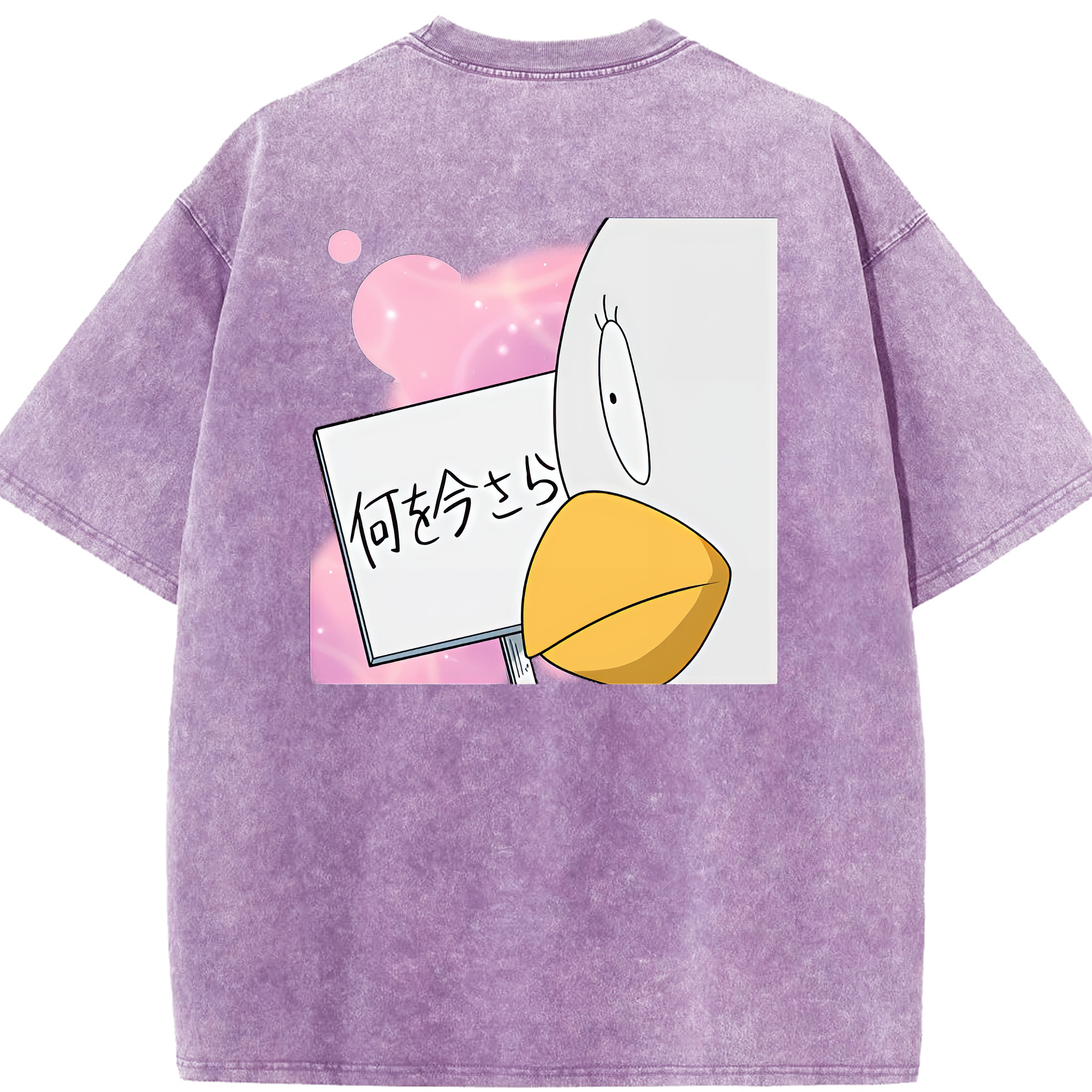 （画像用） ぎんたま 坂田銀時（さかたぎんとき） 神楽 志村新八（しむら しんぱち） GINTAMA Sakata Gintoki Kagura Shimura Shinpachi 綿100% ヴィンテージ風 半袖Tシャツ（背面プリント）