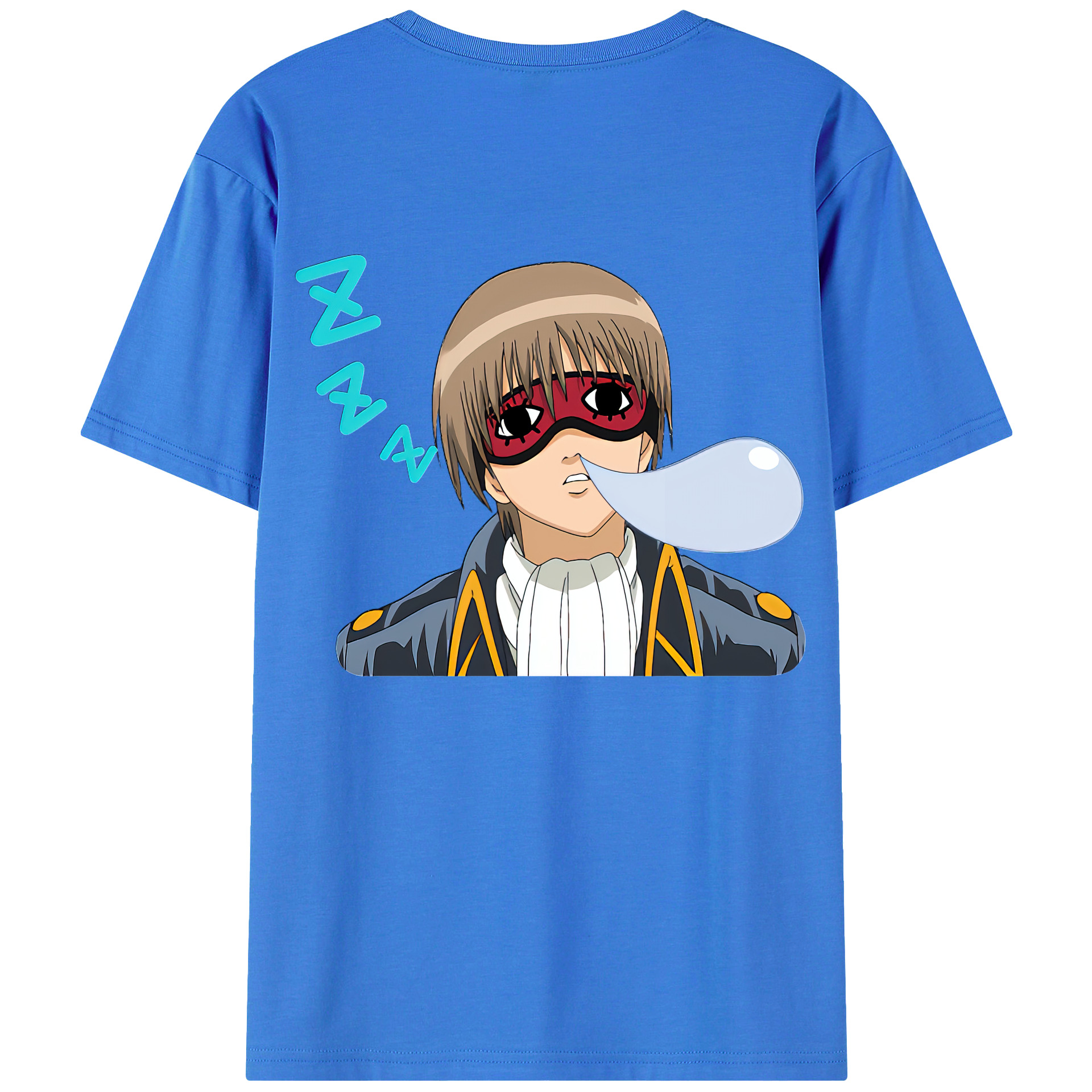 （画像用） ぎんたま 坂田銀時（さかたぎんとき） 神楽 志村新八（しむら しんぱち） GINTAMA Sakata Gintoki Kagura Shimura Shinpachi 綿100％ メンズ半袖Tシャツ（バックプリント） 通気性