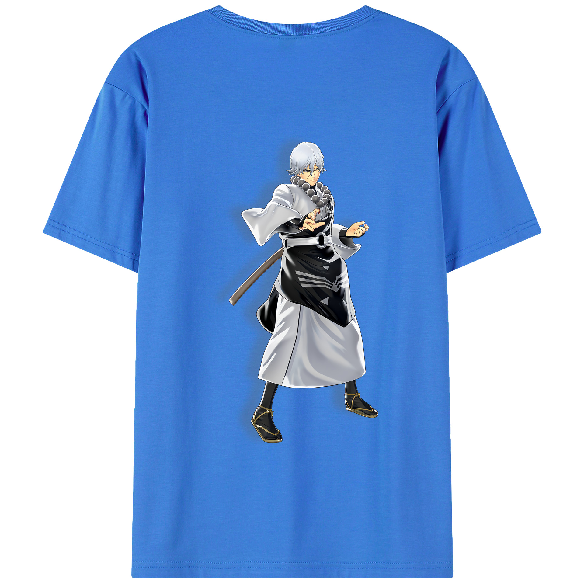 （画像用） ぎんたま 坂田銀時（さかたぎんとき） 神楽 志村新八（しむら しんぱち） GINTAMA Sakata Gintoki Kagura Shimura Shinpachi 綿100％ メンズ半袖Tシャツ（バックプリント） 通気性