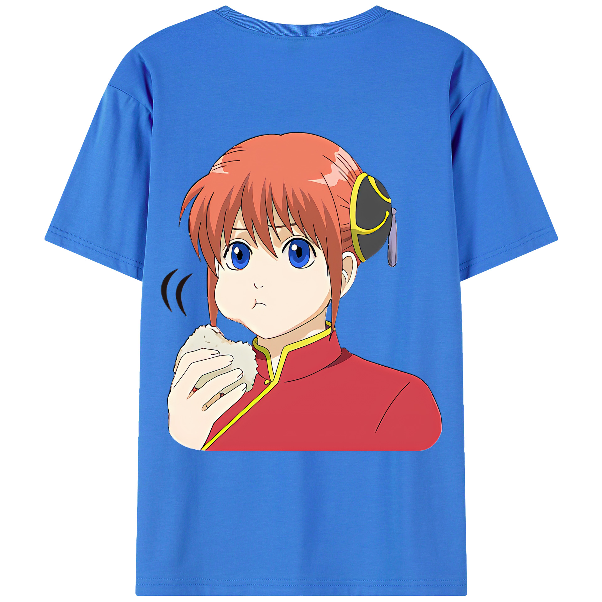 （画像用） ぎんたま 坂田銀時（さかたぎんとき） 神楽 志村新八（しむら しんぱち） GINTAMA Sakata Gintoki Kagura Shimura Shinpachi 綿100％ メンズ半袖Tシャツ（バックプリント） 通気性