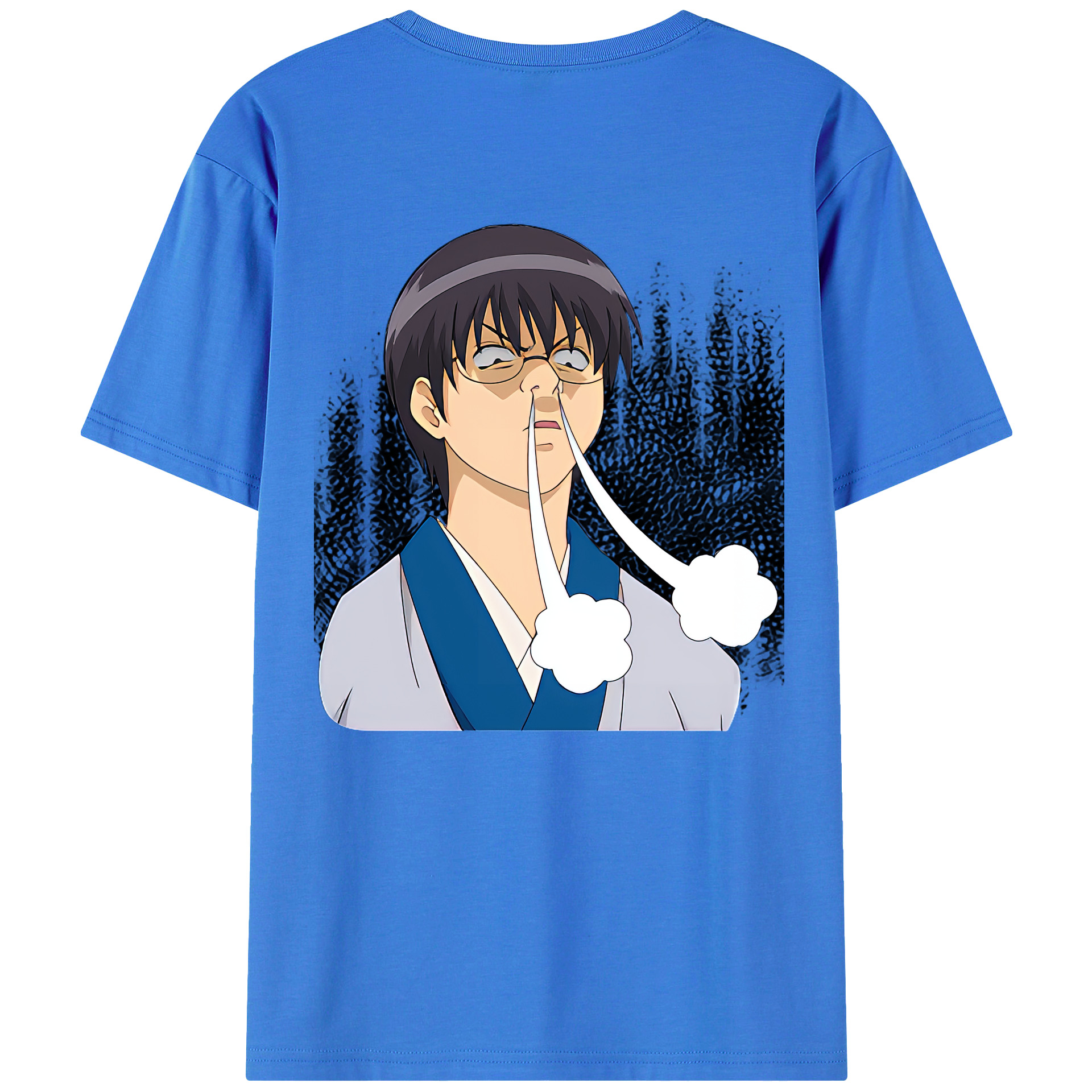 （画像用） ぎんたま 坂田銀時（さかたぎんとき） 神楽 志村新八（しむら しんぱち） GINTAMA Sakata Gintoki Kagura Shimura Shinpachi 綿100％ メンズ半袖Tシャツ（バックプリント） 通気性