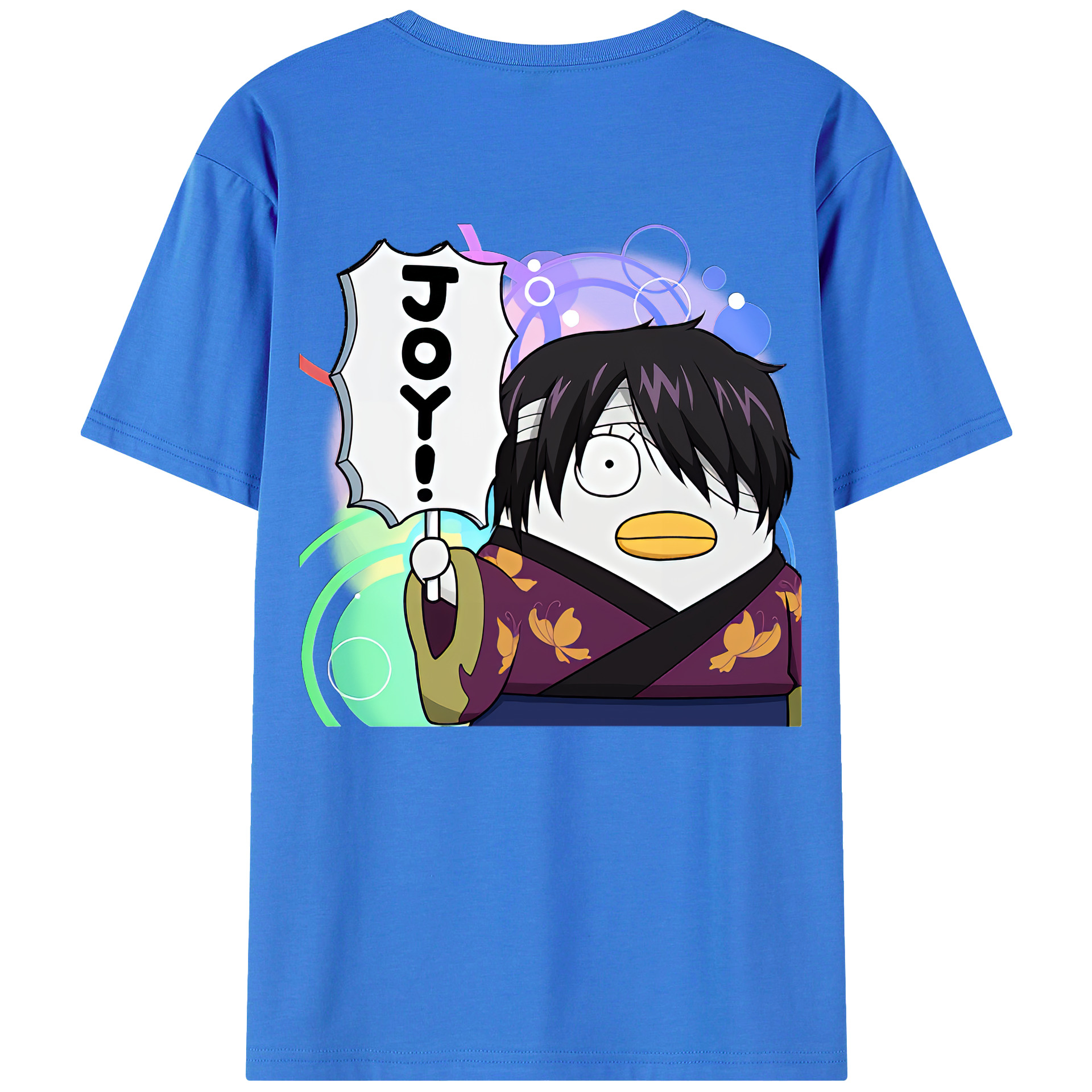 （画像用） ぎんたま 坂田銀時（さかたぎんとき） 神楽 志村新八（しむら しんぱち） GINTAMA Sakata Gintoki Kagura Shimura Shinpachi 綿100％ メンズ半袖Tシャツ（バックプリント） 通気性
