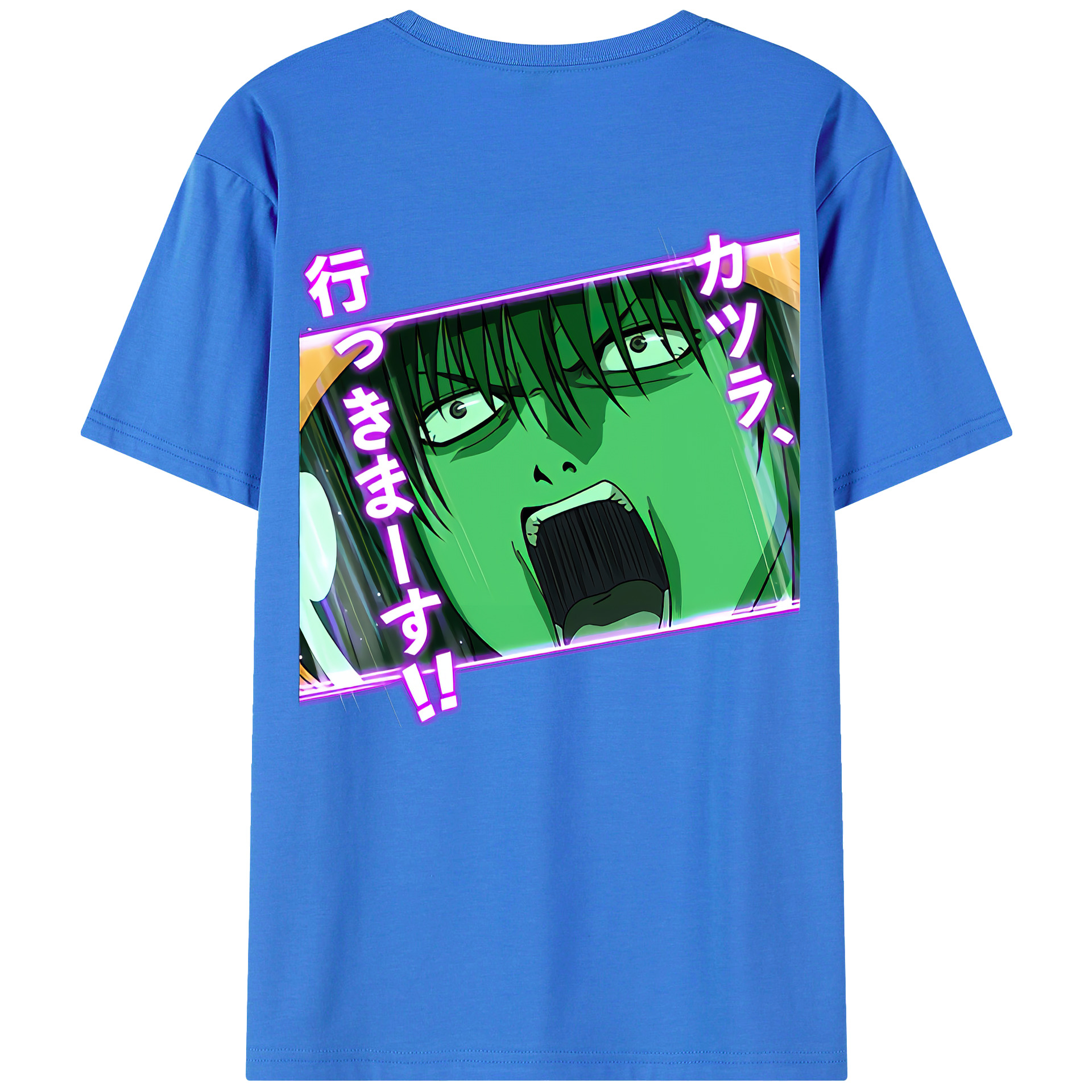 （画像用） ぎんたま 坂田銀時（さかたぎんとき） 神楽 志村新八（しむら しんぱち） GINTAMA Sakata Gintoki Kagura Shimura Shinpachi 綿100％ メンズ半袖Tシャツ（バックプリント） 通気性