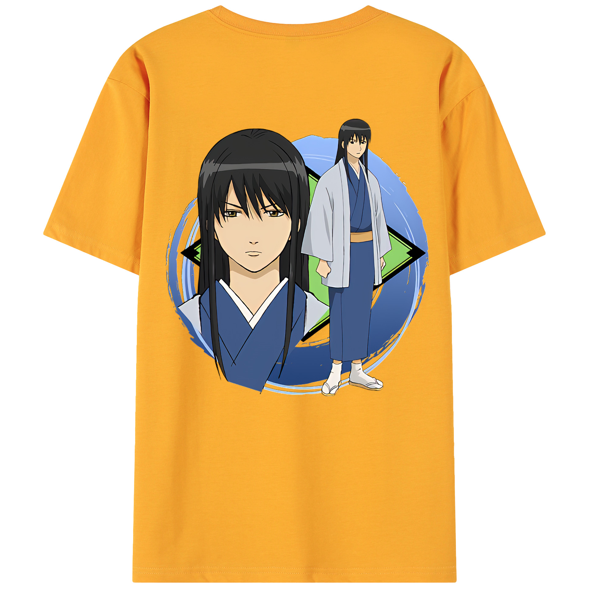 （画像用） ぎんたま 坂田銀時（さかたぎんとき） 神楽 志村新八（しむら しんぱち） GINTAMA Sakata Gintoki Kagura Shimura Shinpachi 綿100％ メンズ半袖Tシャツ（バックプリント） 通気性