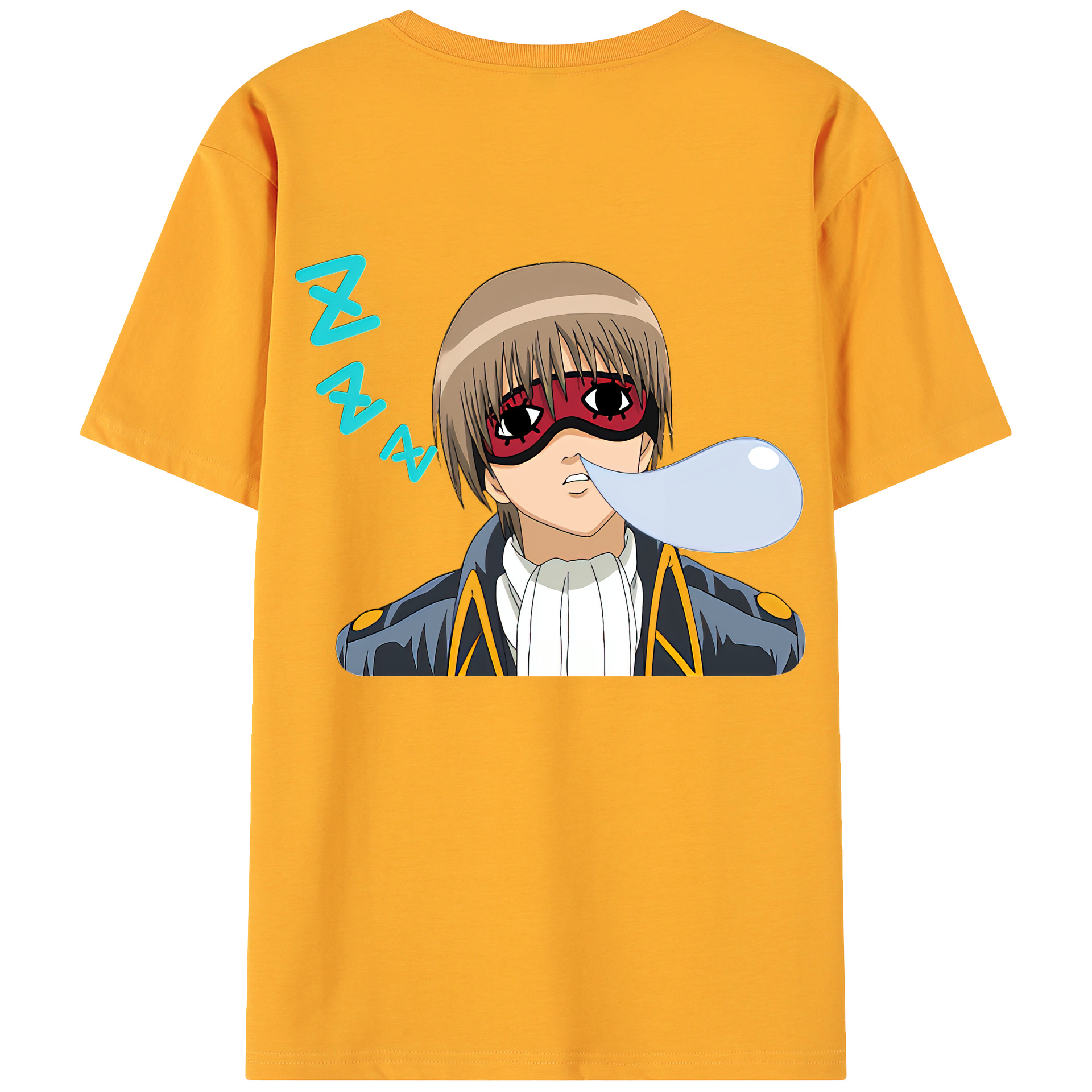 （画像用） ぎんたま 坂田銀時（さかたぎんとき） 神楽 志村新八（しむら しんぱち） GINTAMA Sakata Gintoki Kagura Shimura Shinpachi 綿100％ メンズ半袖Tシャツ（バックプリント） 通気性