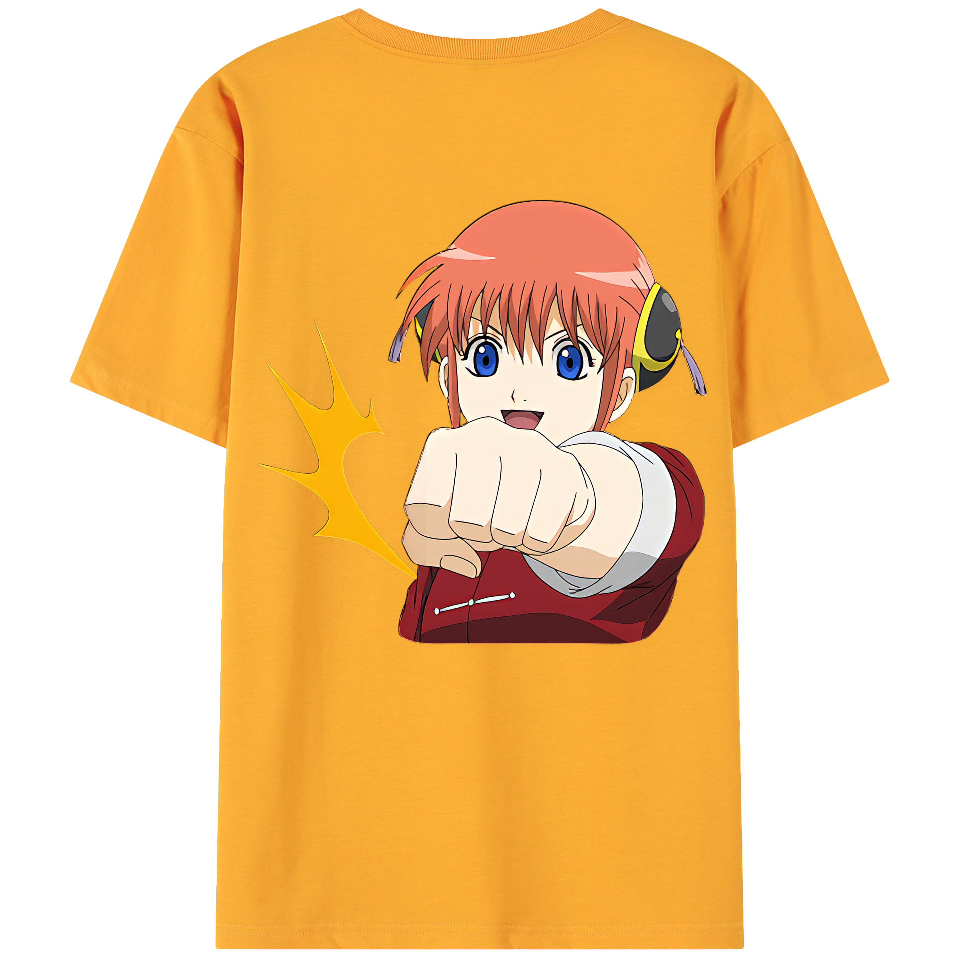 （画像用） ぎんたま 坂田銀時（さかたぎんとき） 神楽 志村新八（しむら しんぱち） GINTAMA Sakata Gintoki Kagura Shimura Shinpachi 綿100％ メンズ半袖Tシャツ（バックプリント） 通気性
