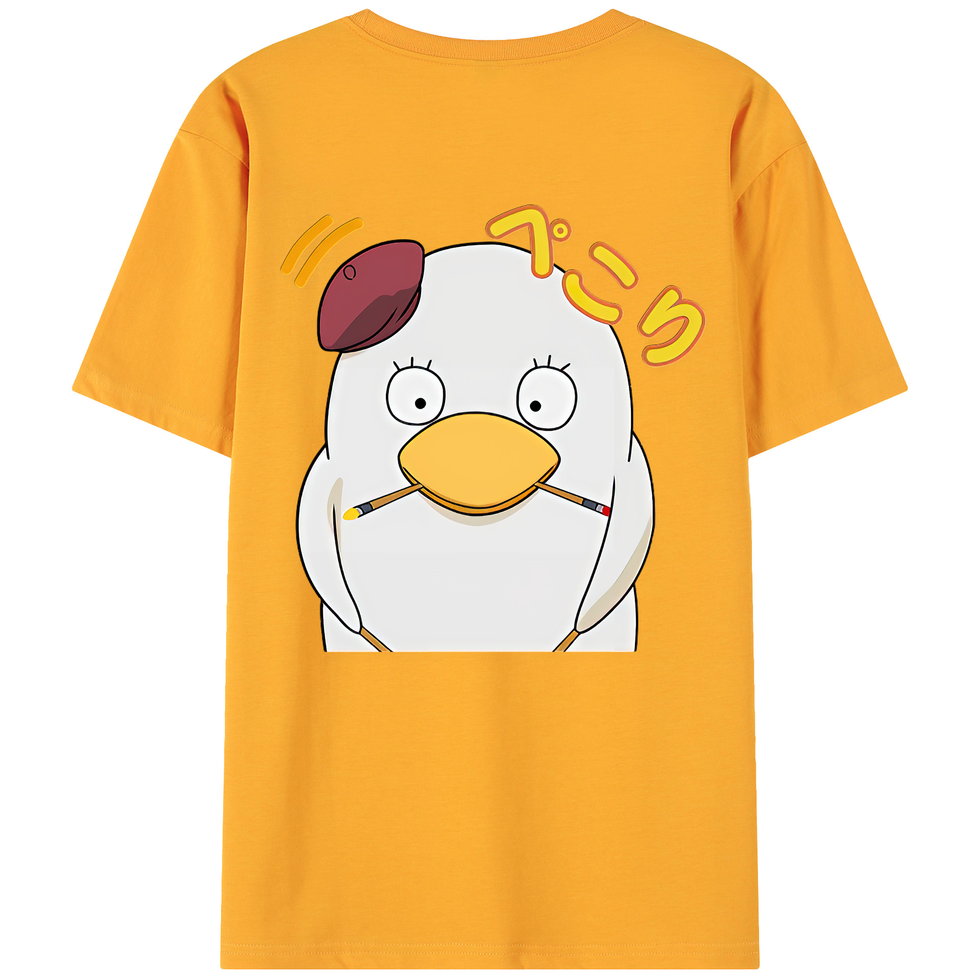 （画像用） ぎんたま 坂田銀時（さかたぎんとき） 神楽 志村新八（しむら しんぱち） GINTAMA Sakata Gintoki Kagura Shimura Shinpachi 綿100％ メンズ半袖Tシャツ（バックプリント） 通気性