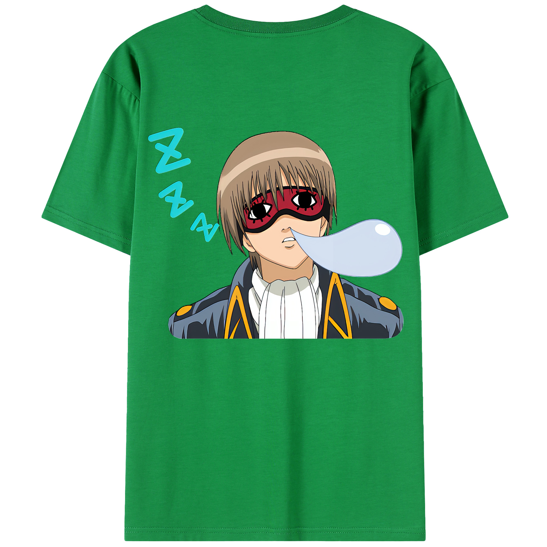 （画像用） ぎんたま 坂田銀時（さかたぎんとき） 神楽 志村新八（しむら しんぱち） GINTAMA Sakata Gintoki Kagura Shimura Shinpachi 綿100％ メンズ半袖Tシャツ（バックプリント） 通気性