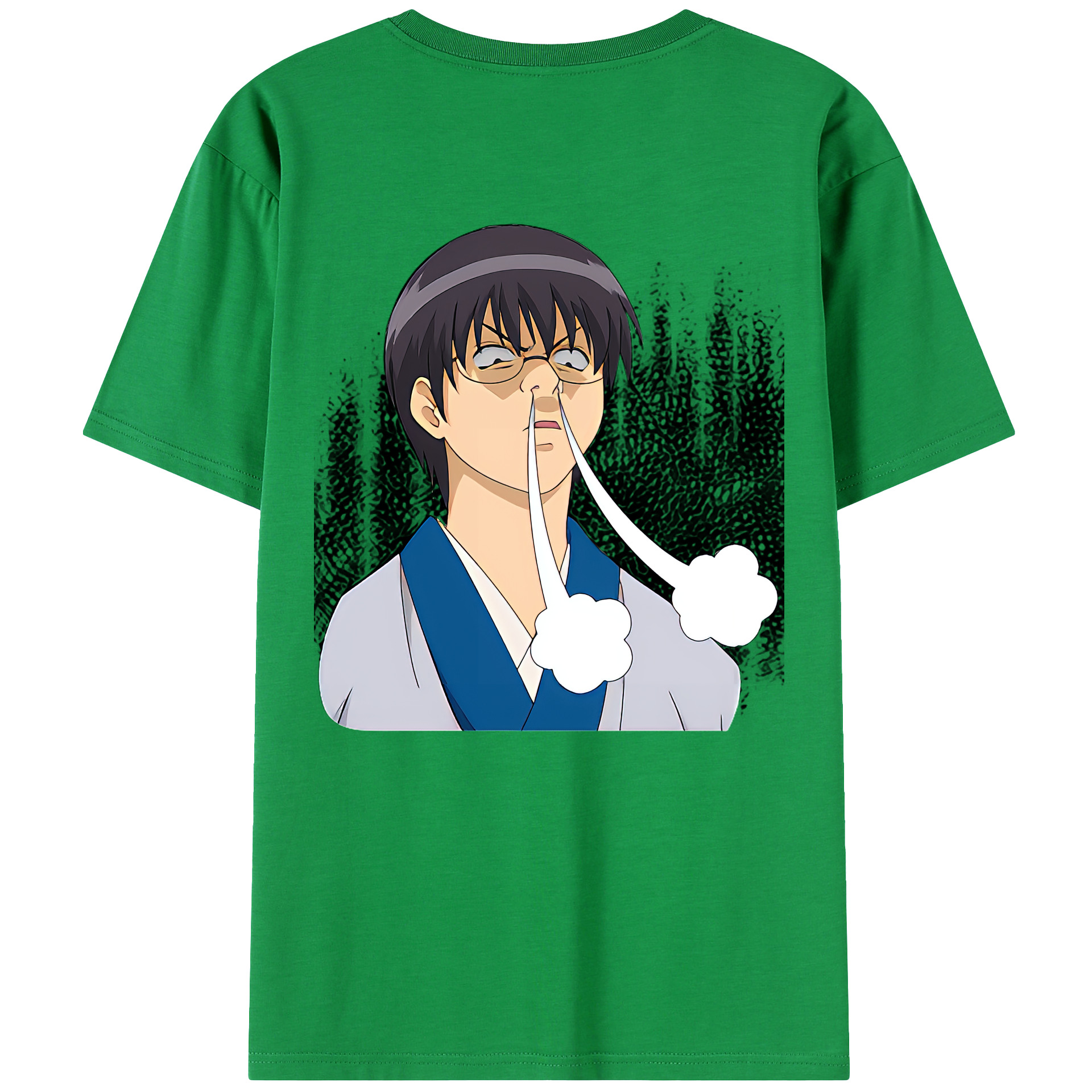 （画像用） ぎんたま 坂田銀時（さかたぎんとき） 神楽 志村新八（しむら しんぱち） GINTAMA Sakata Gintoki Kagura Shimura Shinpachi 綿100％ メンズ半袖Tシャツ（バックプリント） 通気性