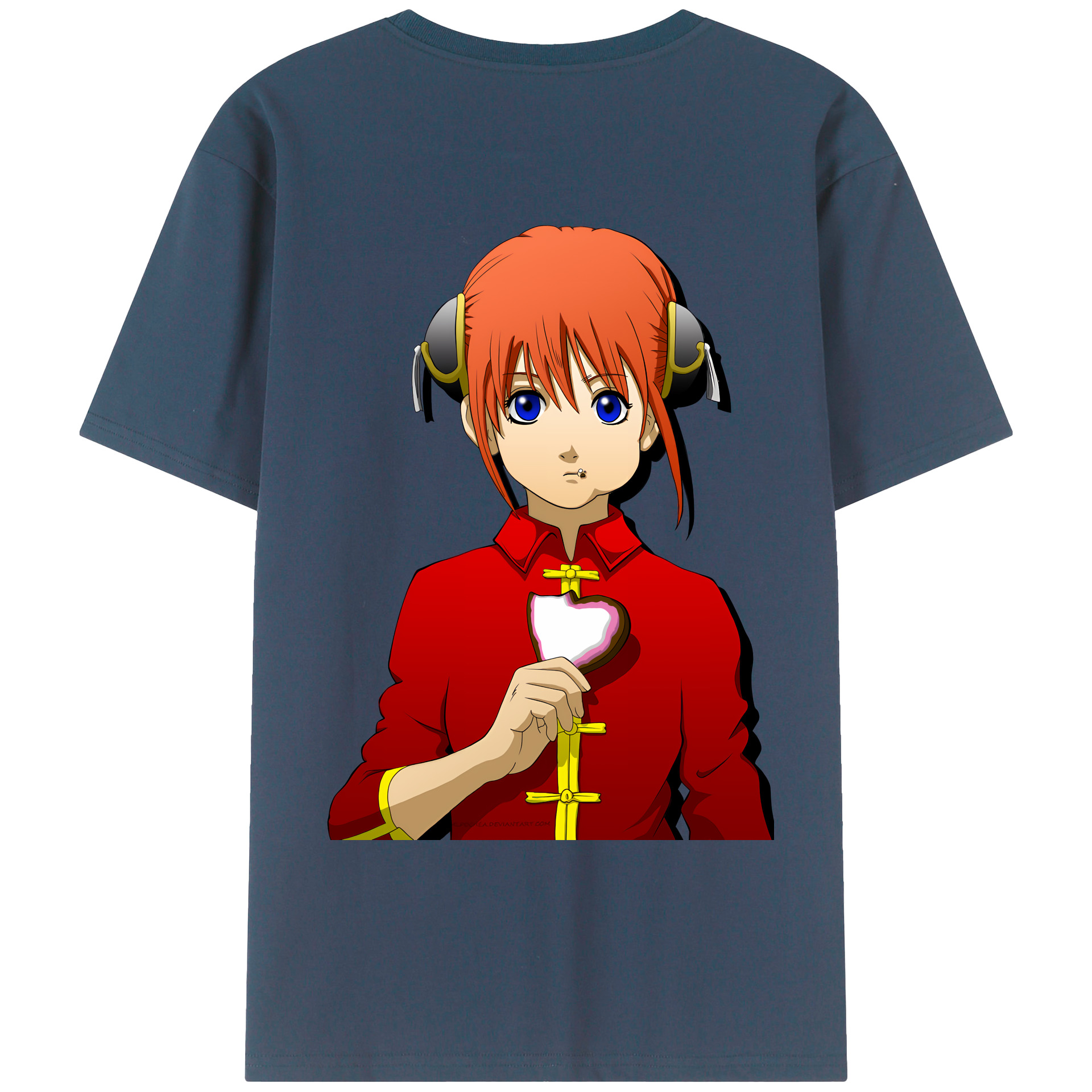 （画像用） ぎんたま 坂田銀時（さかたぎんとき） 神楽 志村新八（しむら しんぱち） GINTAMA Sakata Gintoki Kagura Shimura Shinpachi 綿100％ メンズ半袖Tシャツ（バックプリント） 通気性