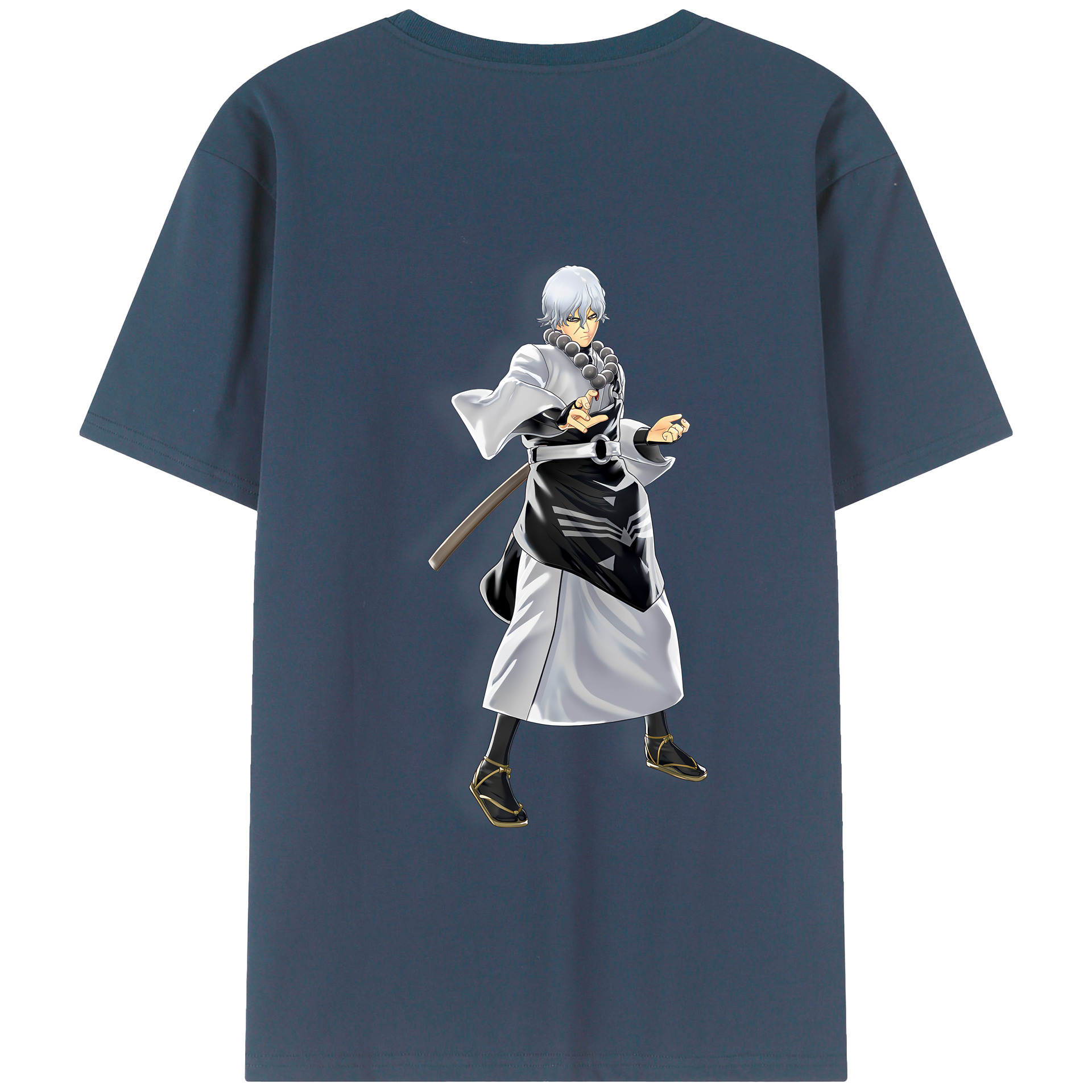 （画像用） ぎんたま 坂田銀時（さかたぎんとき） 神楽 志村新八（しむら しんぱち） GINTAMA Sakata Gintoki Kagura Shimura Shinpachi 綿100％ メンズ半袖Tシャツ（バックプリント） 通気性