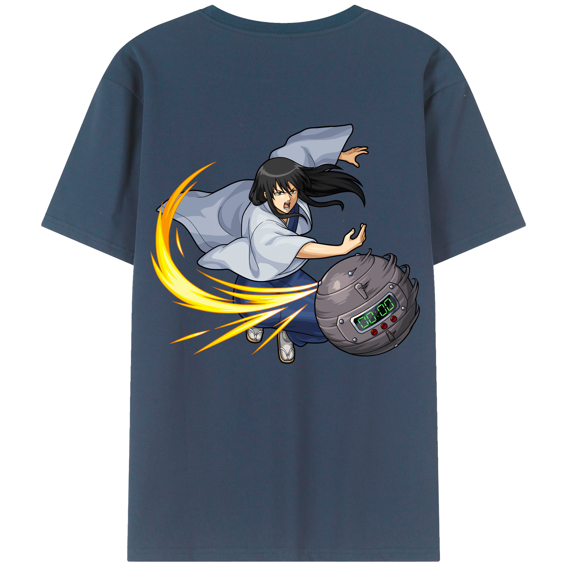 （画像用） ぎんたま 坂田銀時（さかたぎんとき） 神楽 志村新八（しむら しんぱち） GINTAMA Sakata Gintoki Kagura Shimura Shinpachi 綿100％ メンズ半袖Tシャツ（バックプリント） 通気性