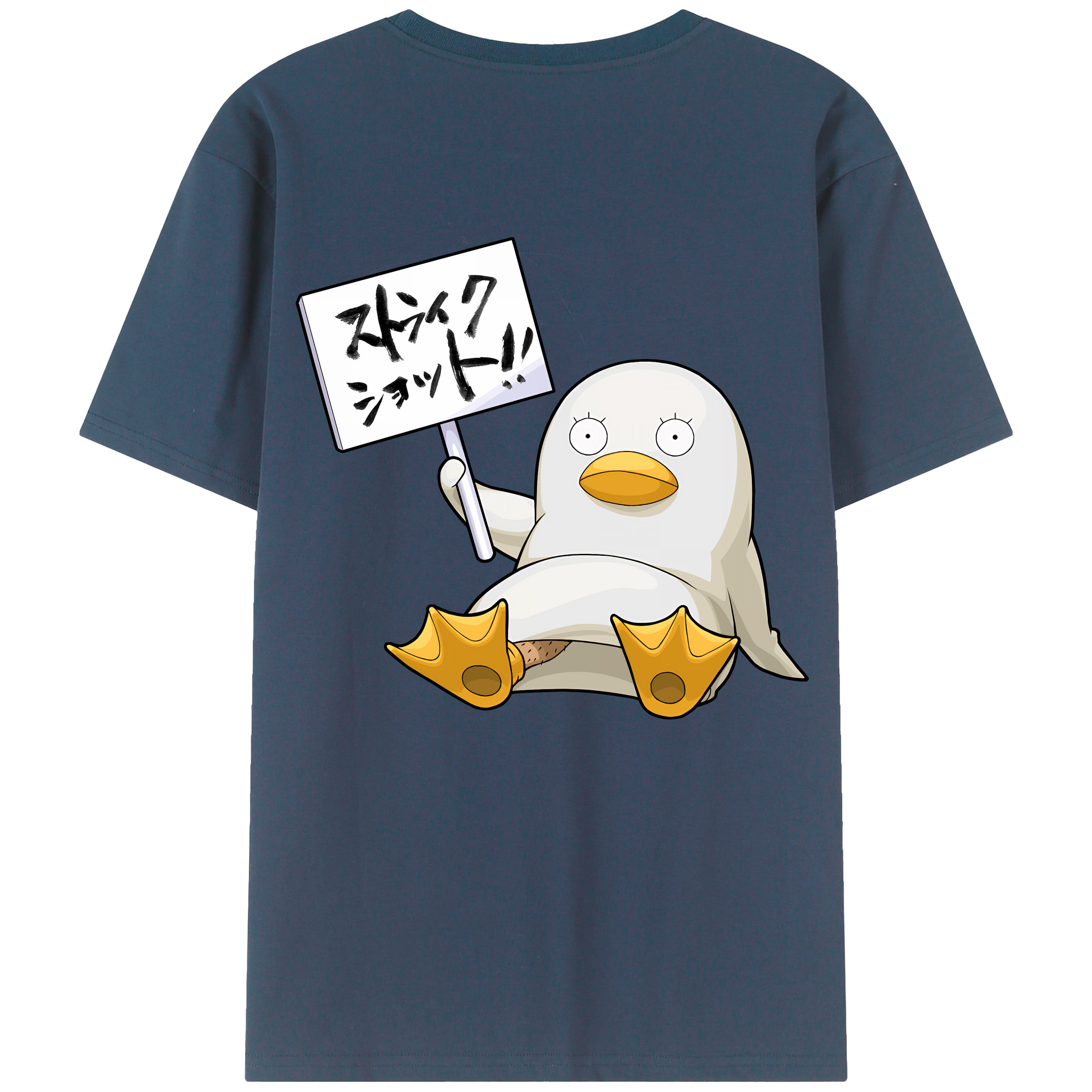 （画像用） ぎんたま 坂田銀時（さかたぎんとき） 神楽 志村新八（しむら しんぱち） GINTAMA Sakata Gintoki Kagura Shimura Shinpachi 綿100％ メンズ半袖Tシャツ（バックプリント） 通気性