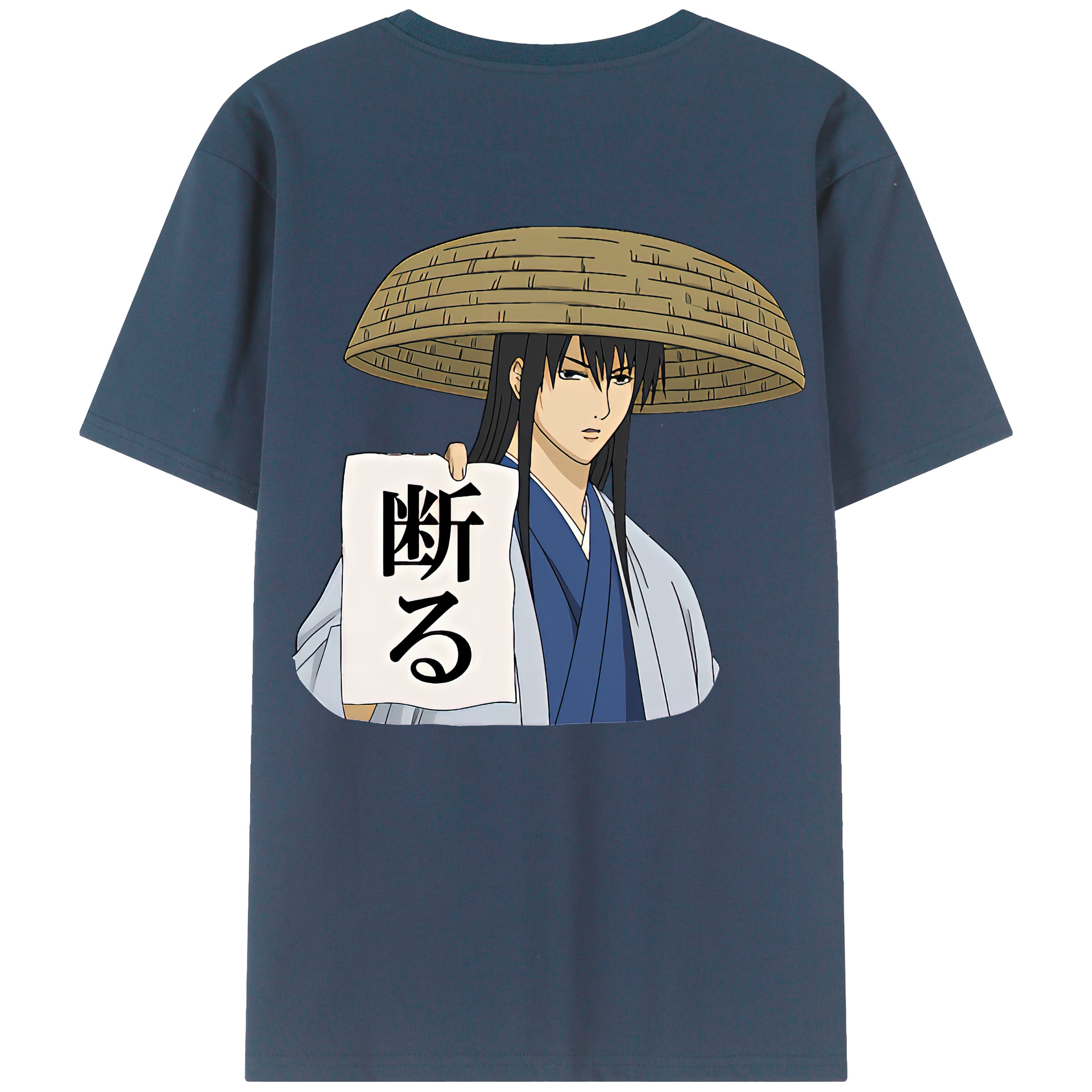 （画像用） ぎんたま 坂田銀時（さかたぎんとき） 神楽 志村新八（しむら しんぱち） GINTAMA Sakata Gintoki Kagura Shimura Shinpachi 綿100％ メンズ半袖Tシャツ（バックプリント） 通気性