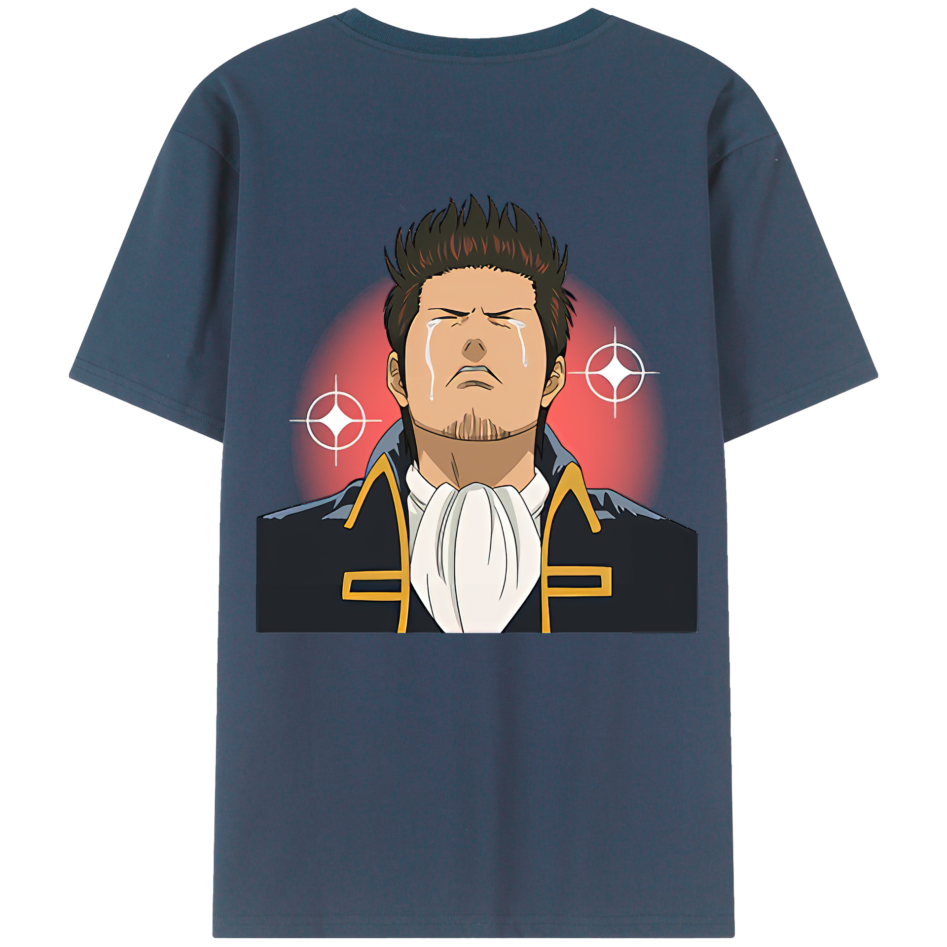 （画像用） ぎんたま 坂田銀時（さかたぎんとき） 神楽 志村新八（しむら しんぱち） GINTAMA Sakata Gintoki Kagura Shimura Shinpachi 綿100％ メンズ半袖Tシャツ（バックプリント） 通気性