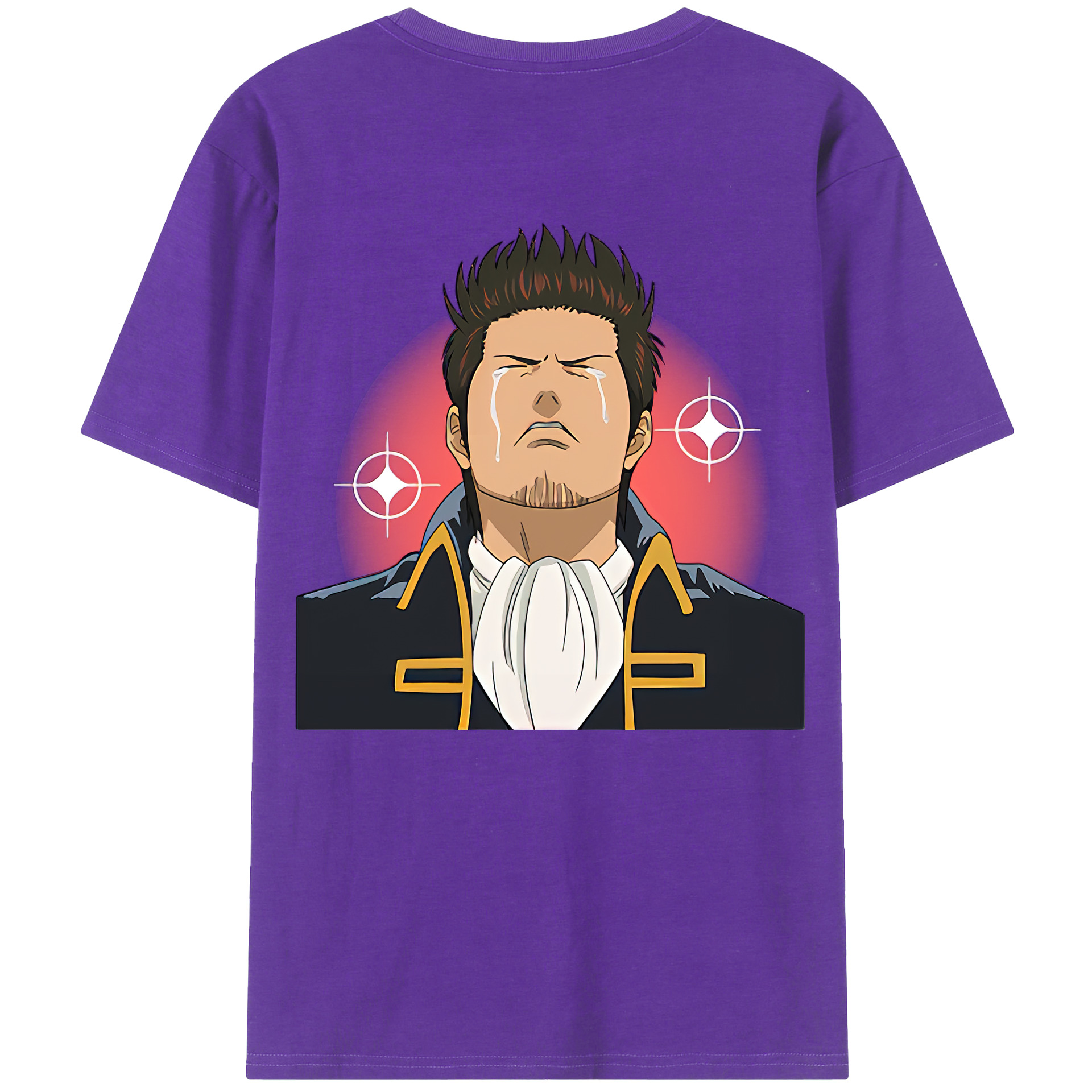 （画像用） ぎんたま 坂田銀時（さかたぎんとき） 神楽 志村新八（しむら しんぱち） GINTAMA Sakata Gintoki Kagura Shimura Shinpachi 綿100％ メンズ半袖Tシャツ（バックプリント） 通気性