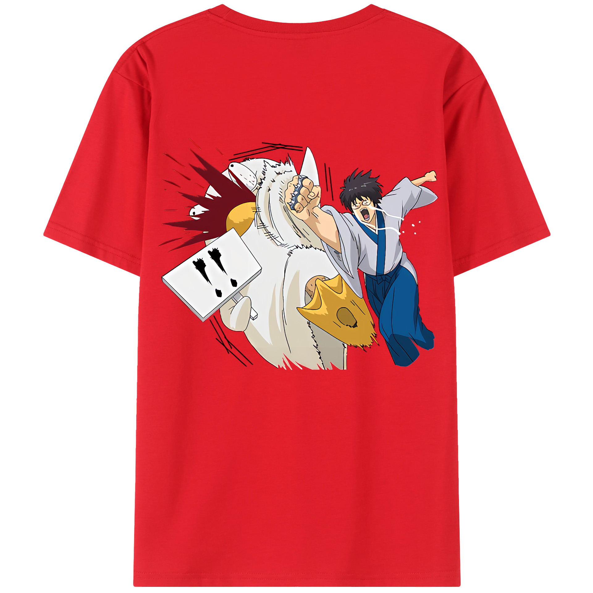（画像用） ぎんたま 坂田銀時（さかたぎんとき） 神楽 志村新八（しむら しんぱち） GINTAMA Sakata Gintoki Kagura Shimura Shinpachi 綿100％ メンズ半袖Tシャツ（バックプリント） 通気性